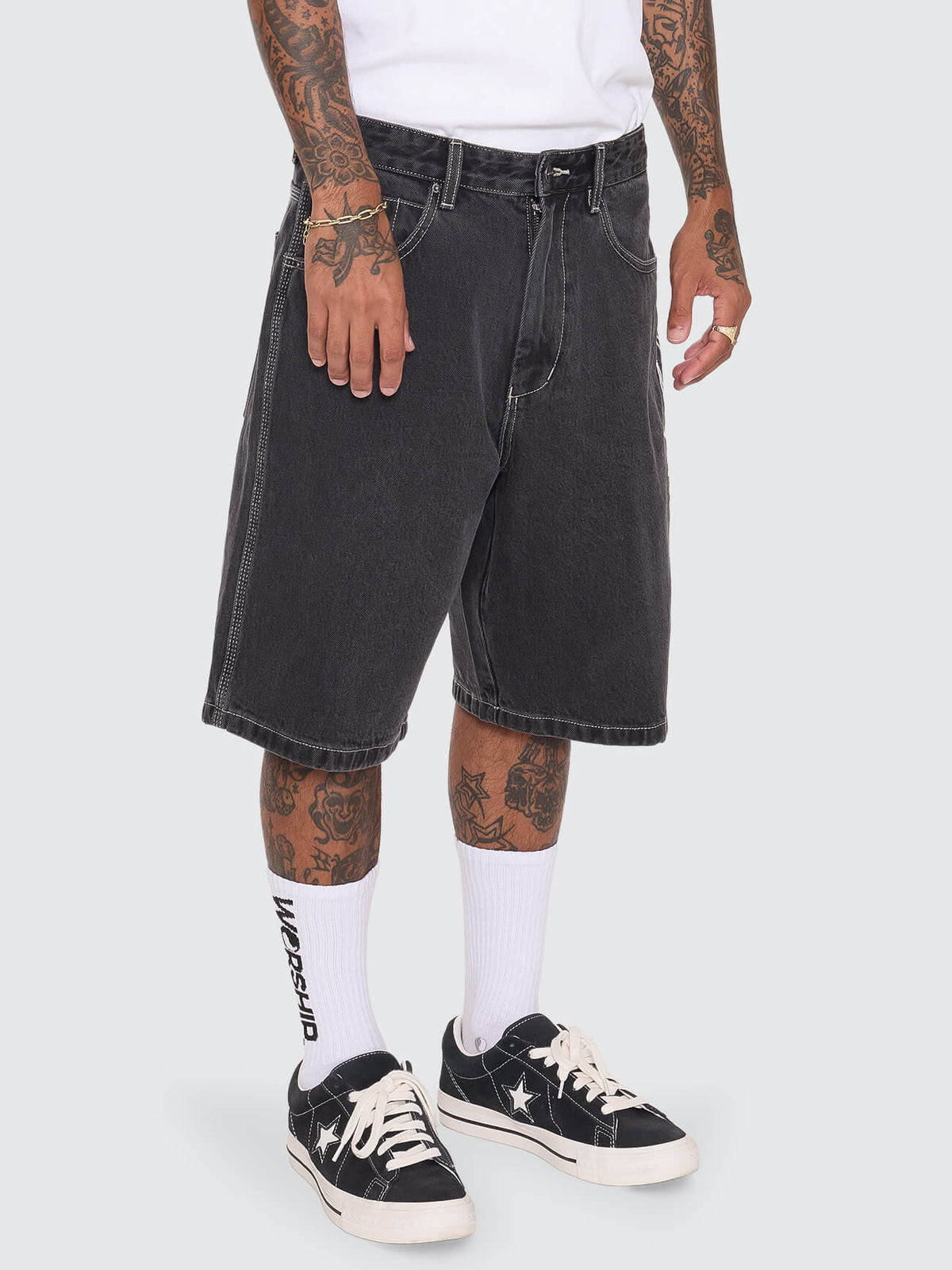 Pitted Big Dawg Jean Short - Used Black 26