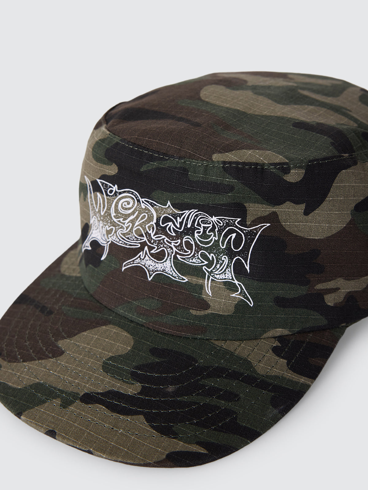 Hexed Pillbox Hat - Camo