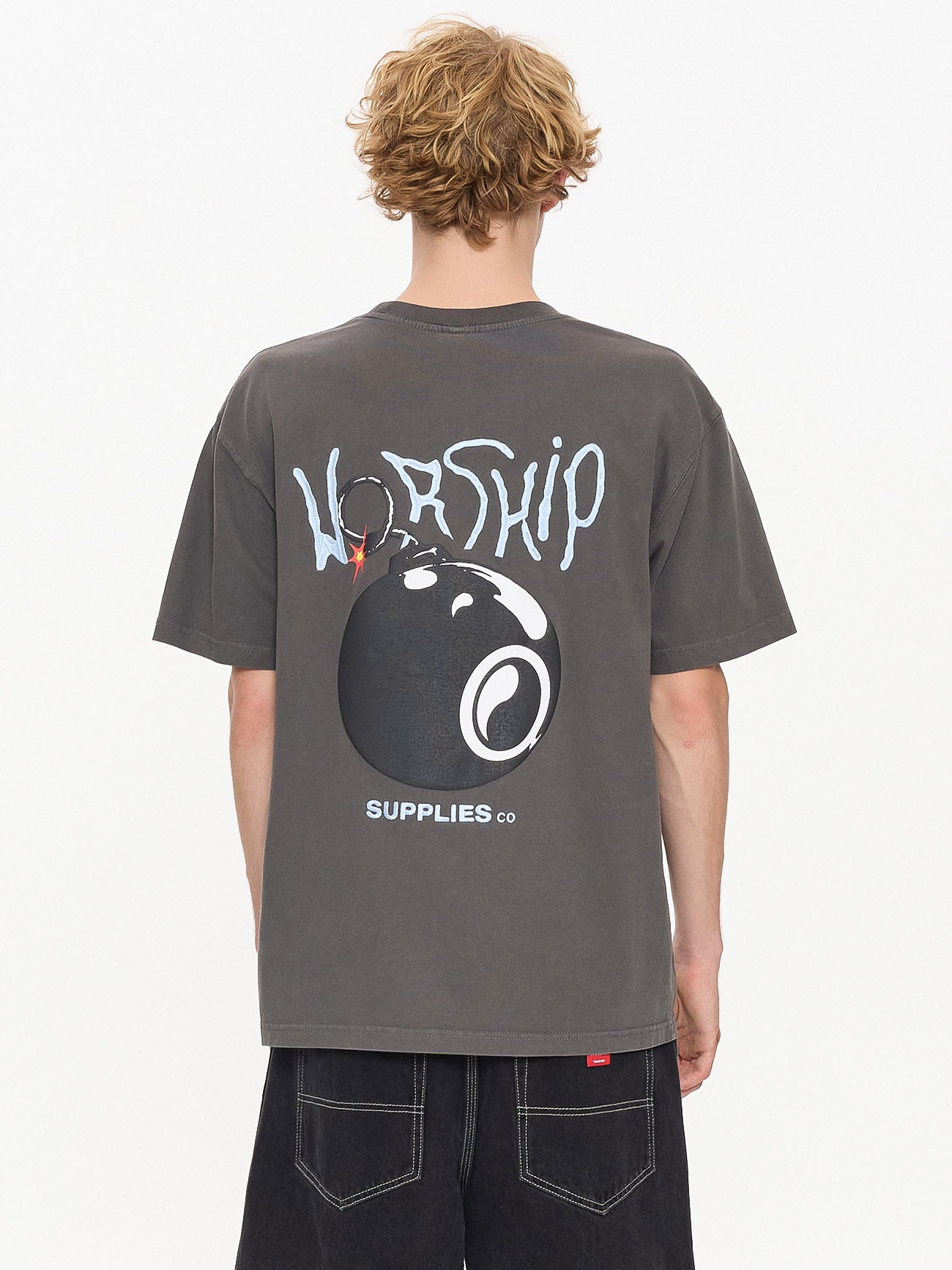 Pure Hazard Tee - Worn Black