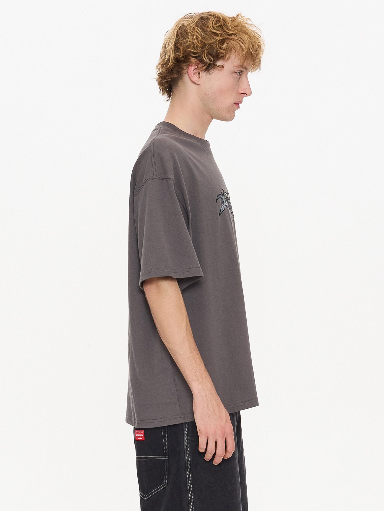 Bushman Oversize Tee - Worn Black