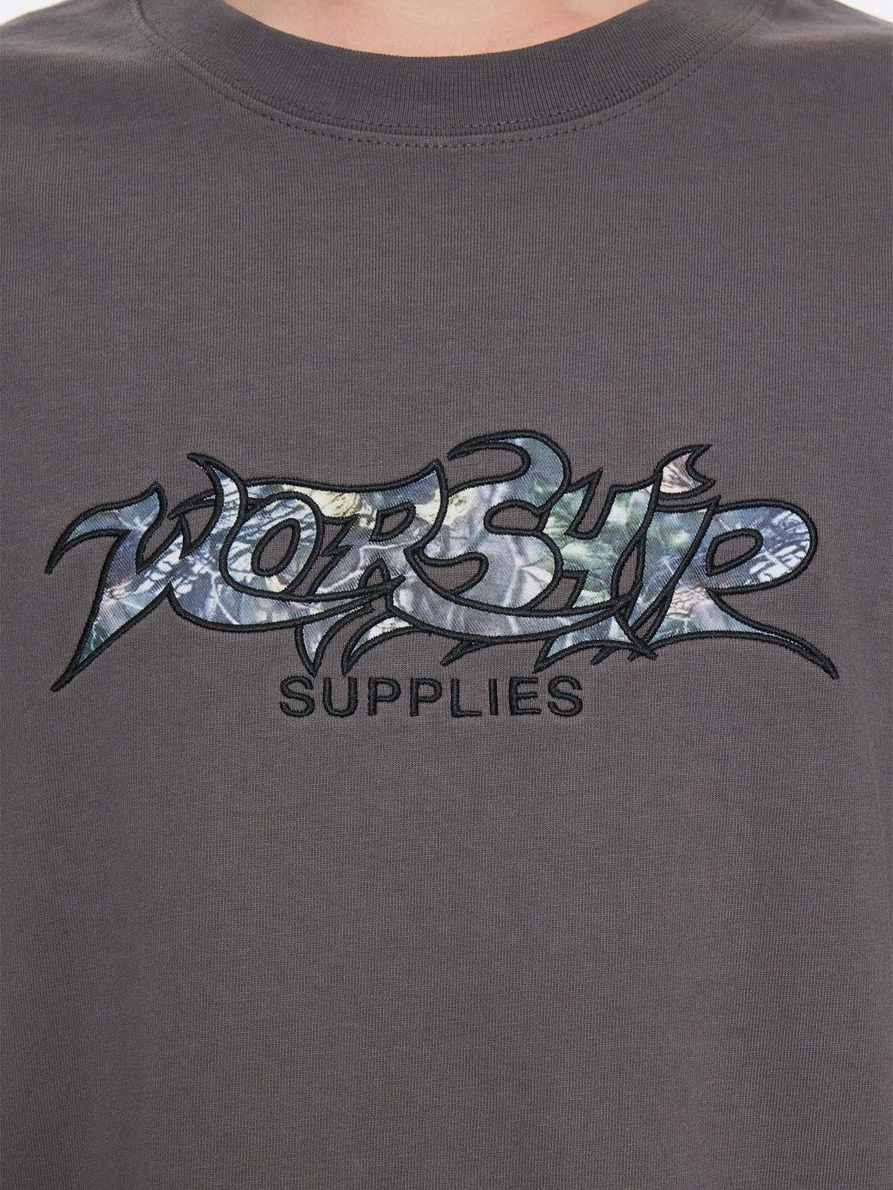 Bushman Oversize Tee - Worn Black