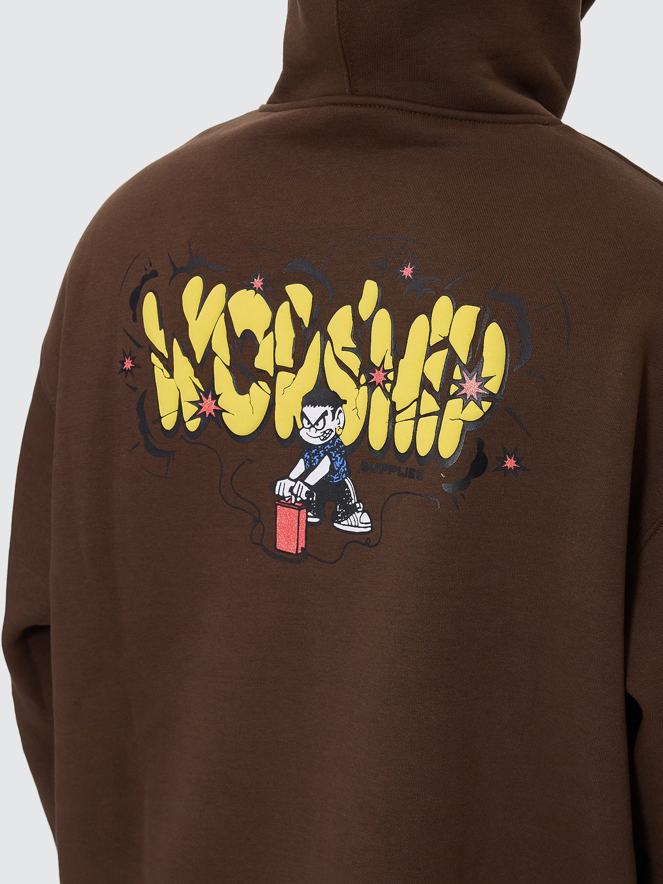 Boomer Pull Over Hood - Chocolate