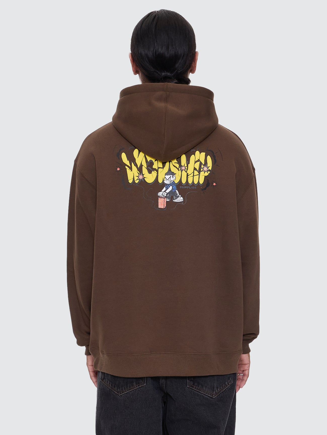 Boomer Pull Over Hood - Chocolate