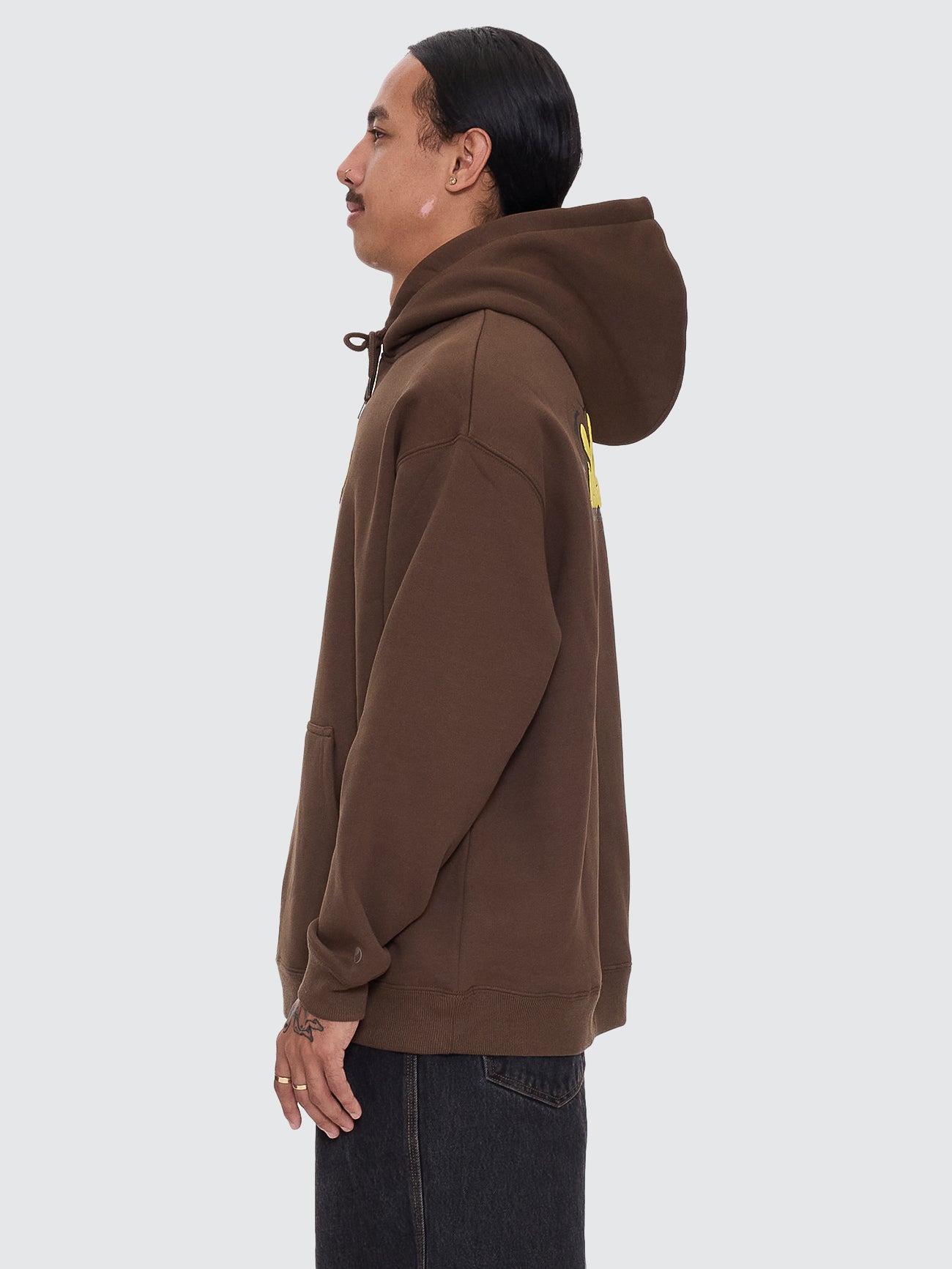 Boomer Pull Over Hood - Chocolate