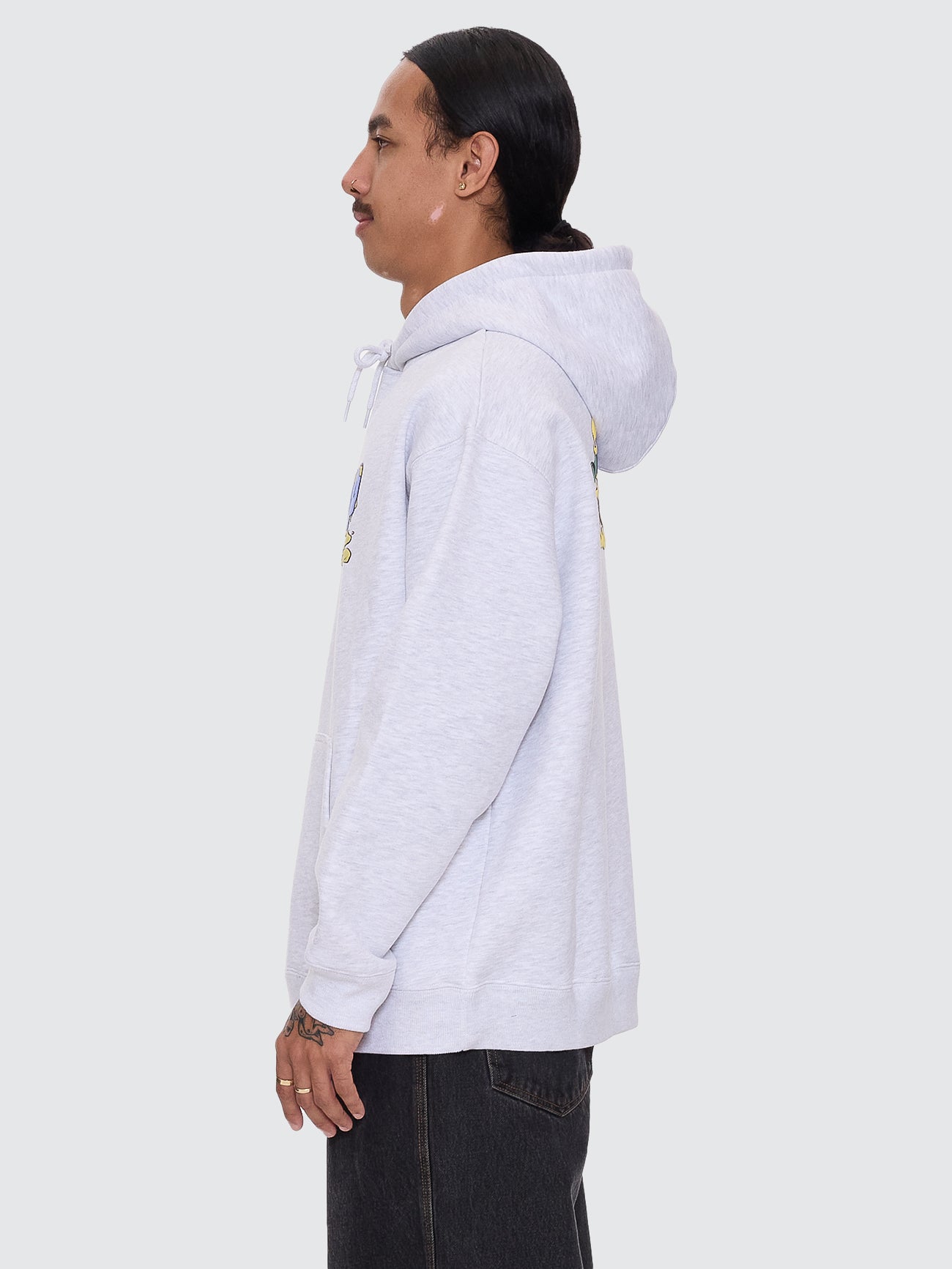 Pyrotechnic Pull Over Hood - Snow Marle