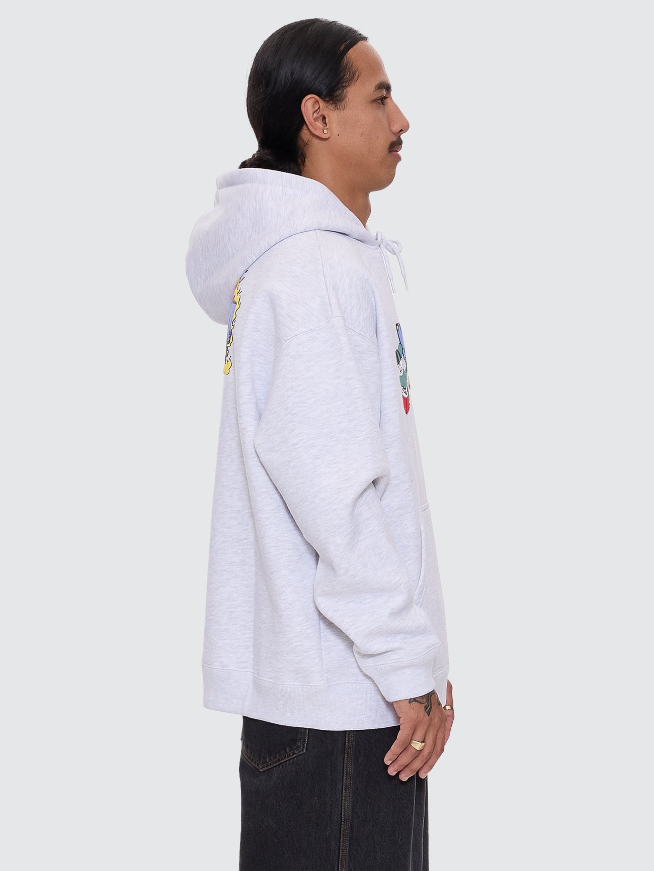 Pyrotechnic Pull Over Hood - Snow Marle