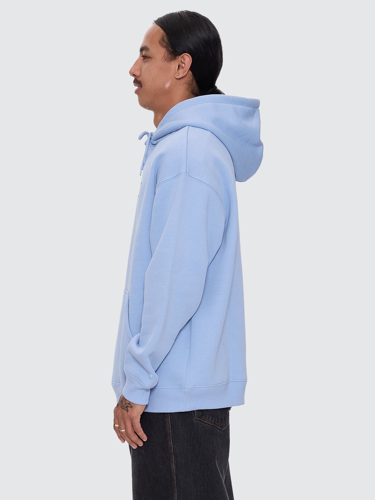 Break Through Pull Over Hood - Bell Air Blue