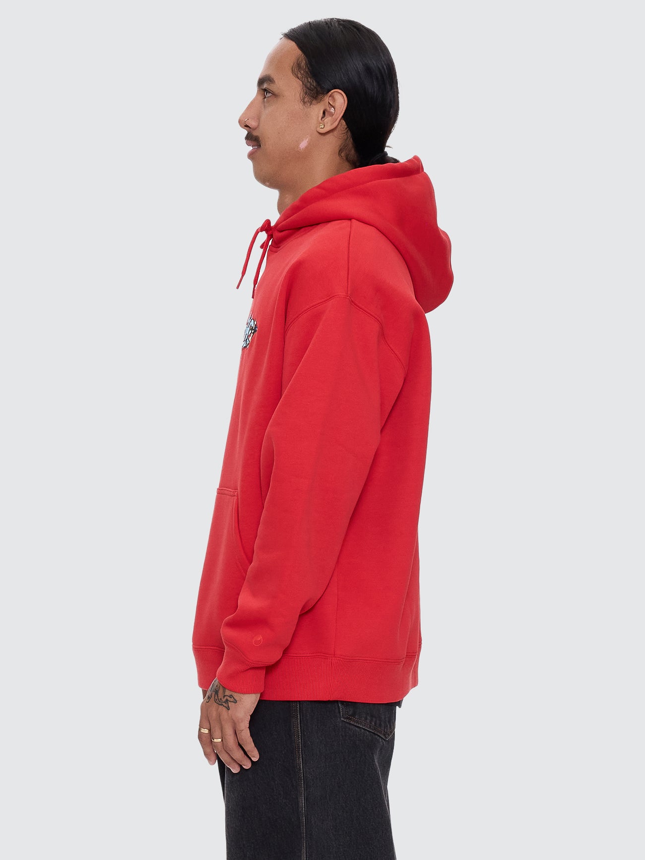 Herald Pull Over Hood - Lucky Red