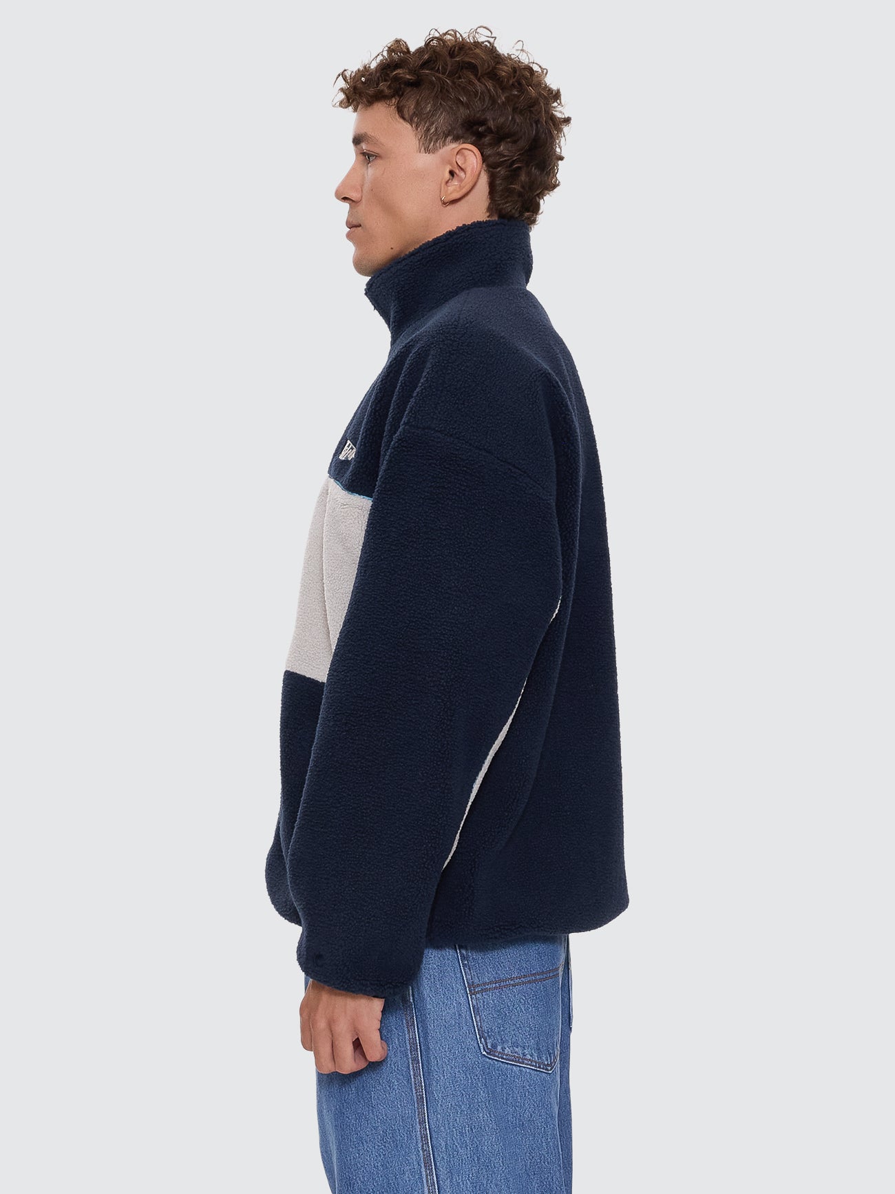 Clipper Sherpa Jacket - Blue