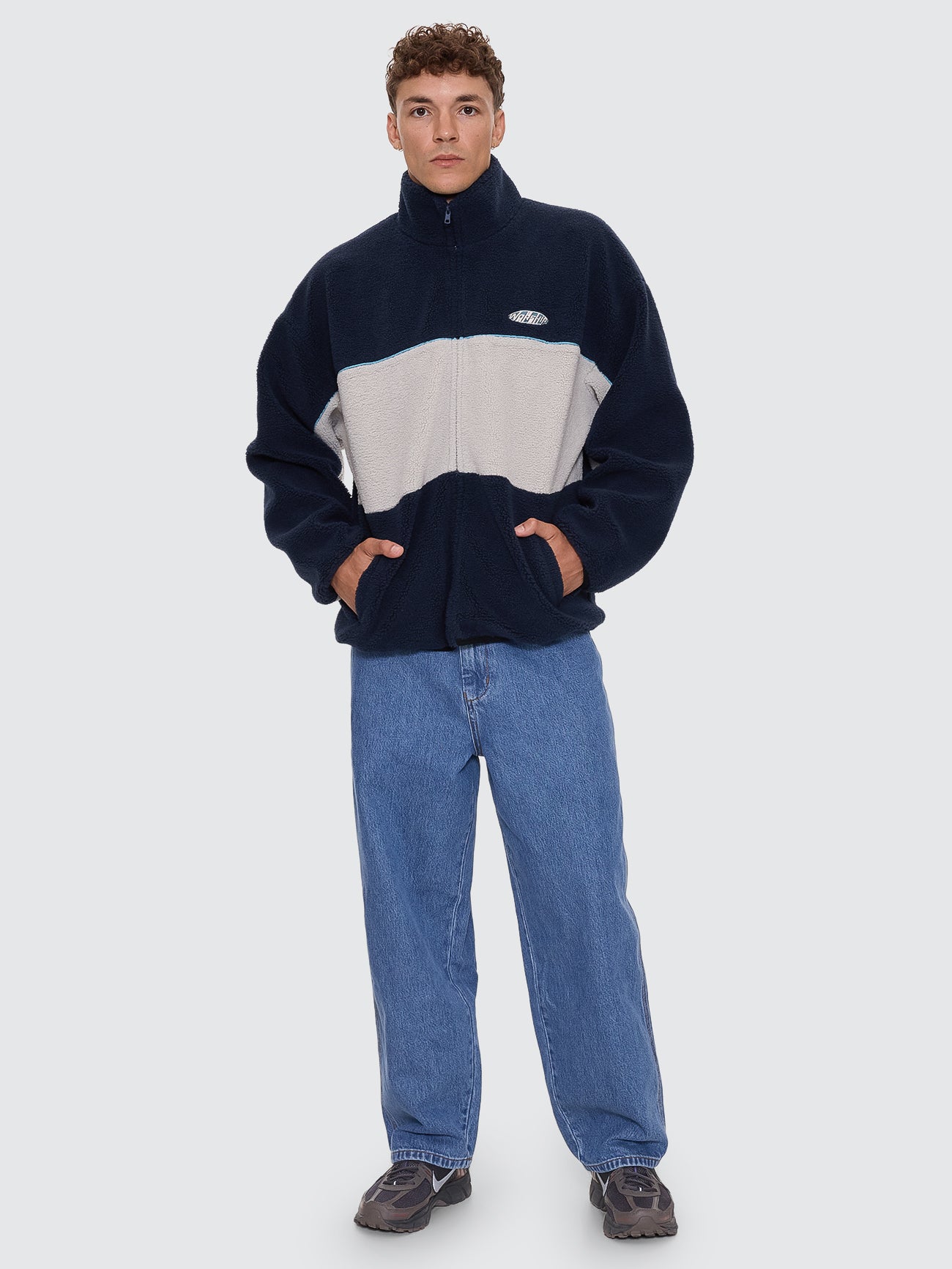 Clipper Sherpa Jacket - Blue