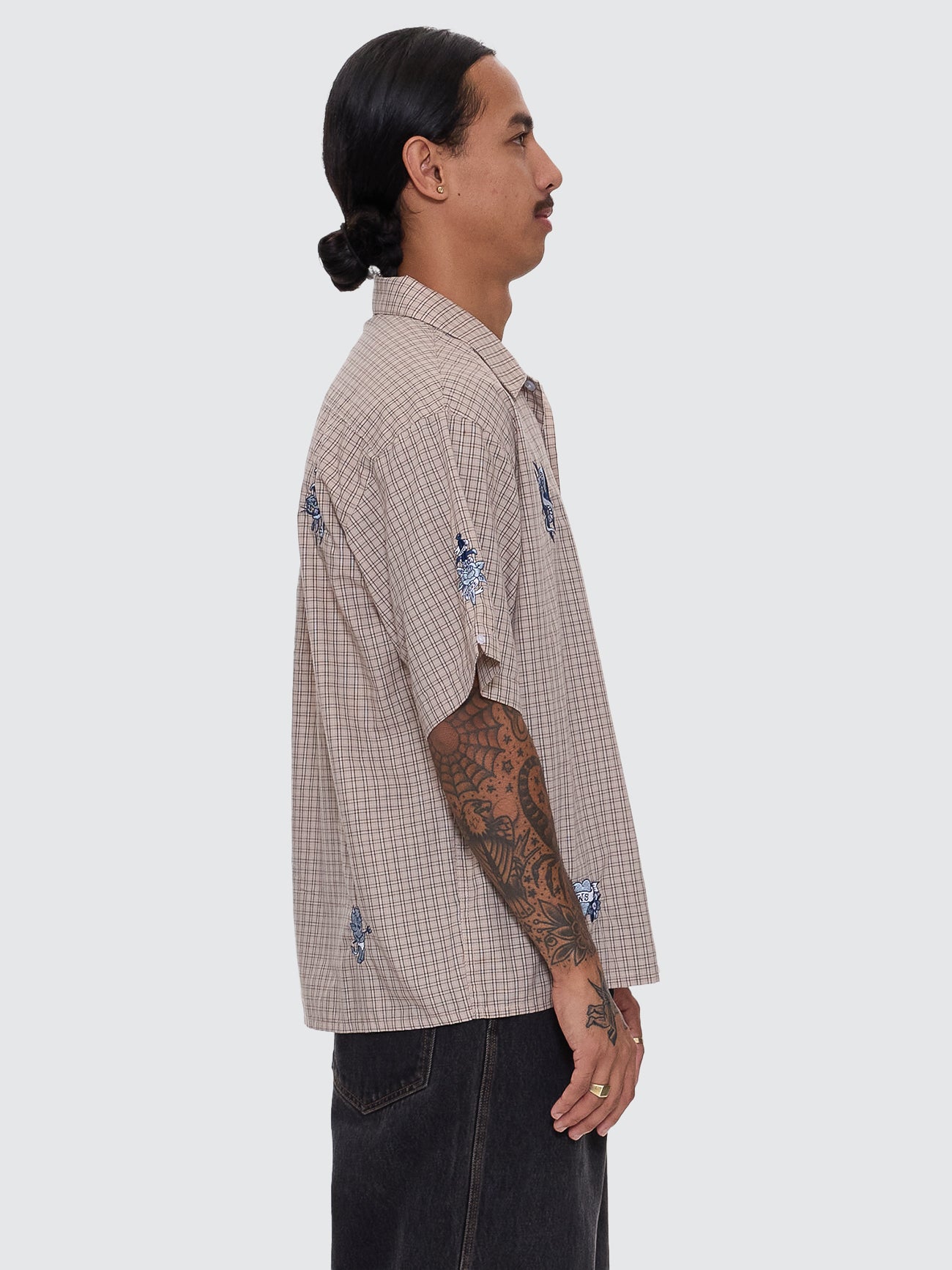 Walk In Short Sleeve Shirt - Tan