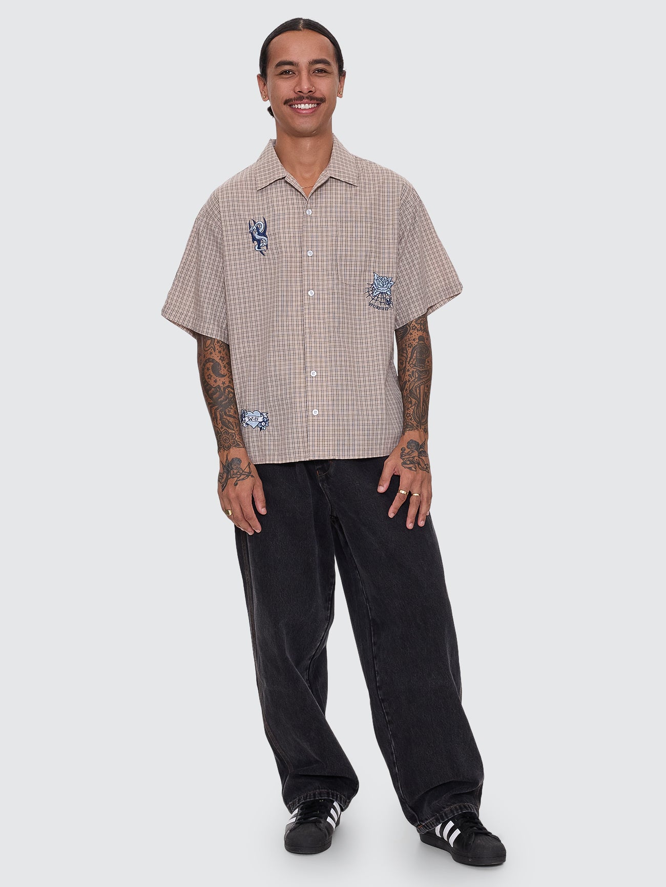 Walk In Short Sleeve Shirt - Tan