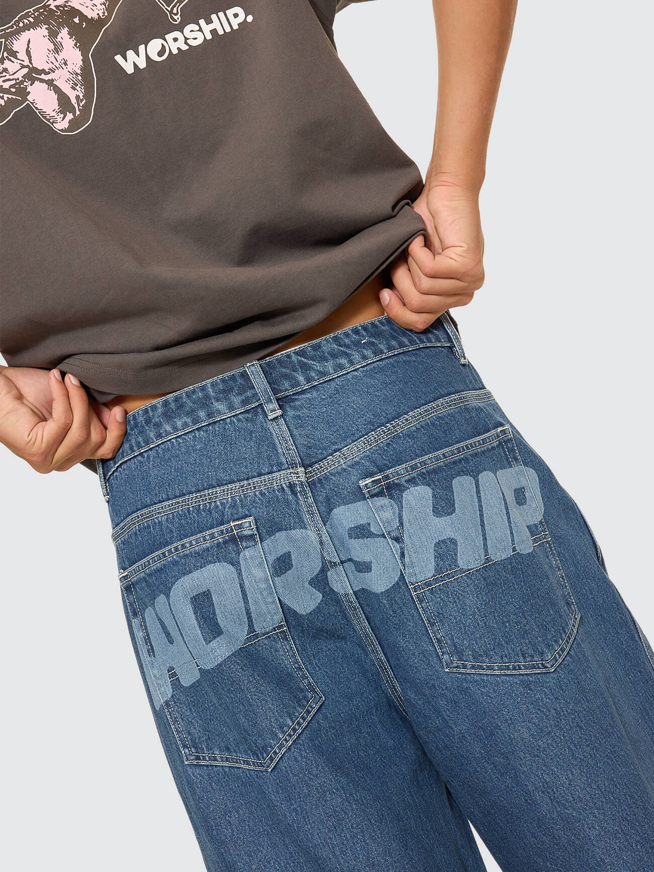 Panorama Dozer Jean - Worn Blue Rinse