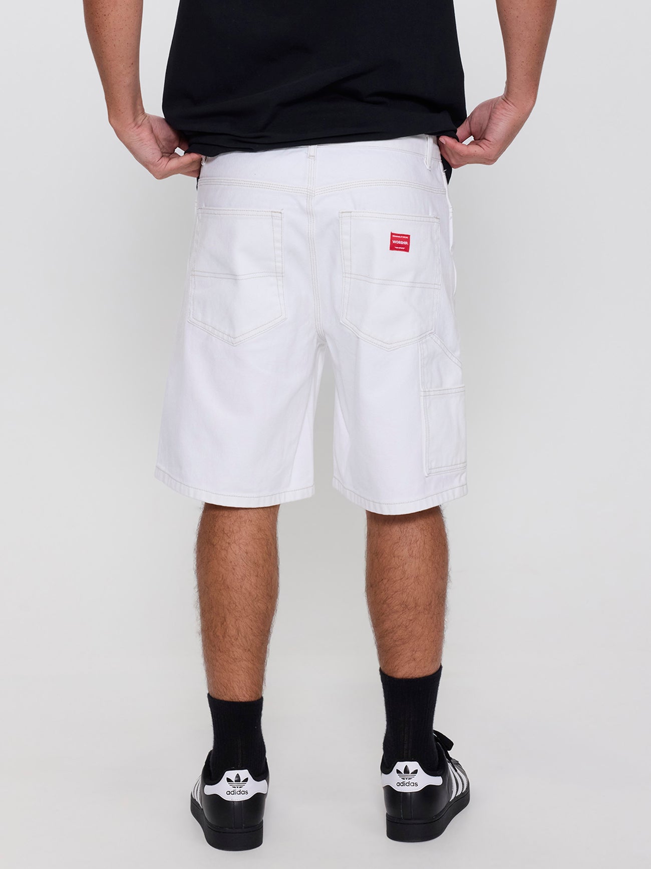 Carpenter Jean Short - Frost White