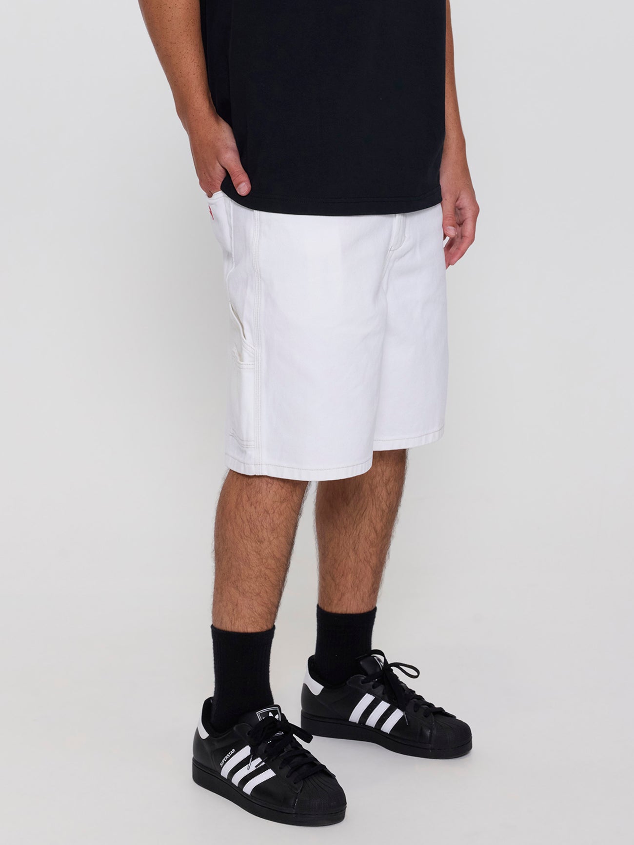 Carpenter Jean Short - Frost White