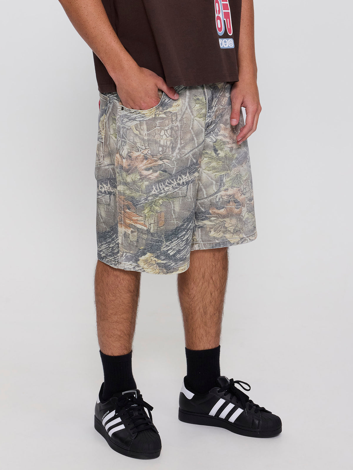 Big Dawg Jean Short - Faded Bushman