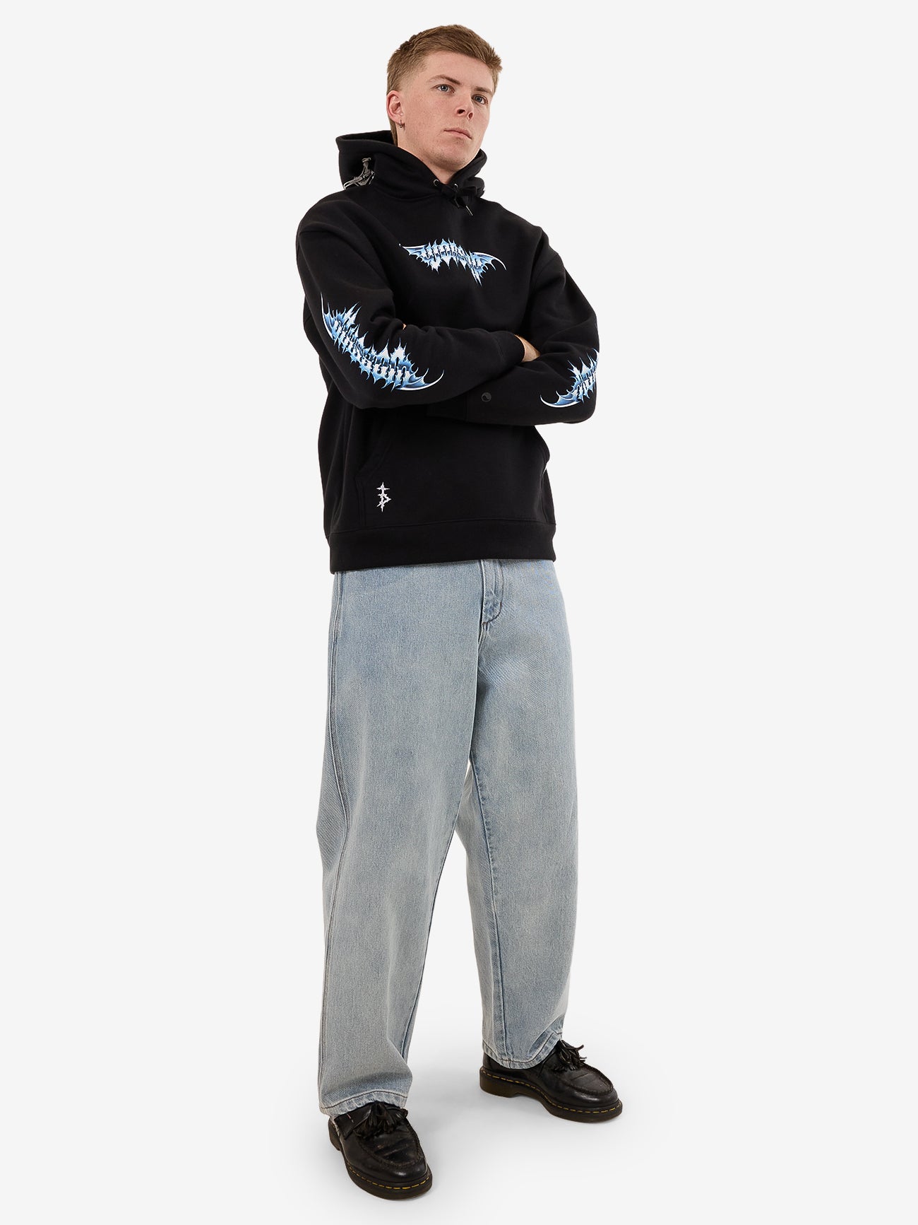 Pure Doom Pullover Hood - Black XS