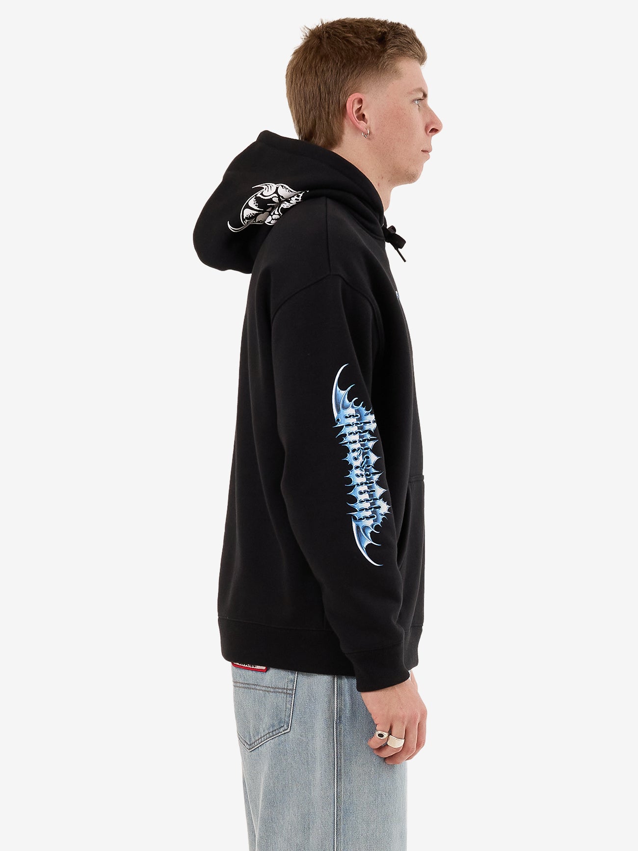 Pure Doom Pullover Hood - Black XS