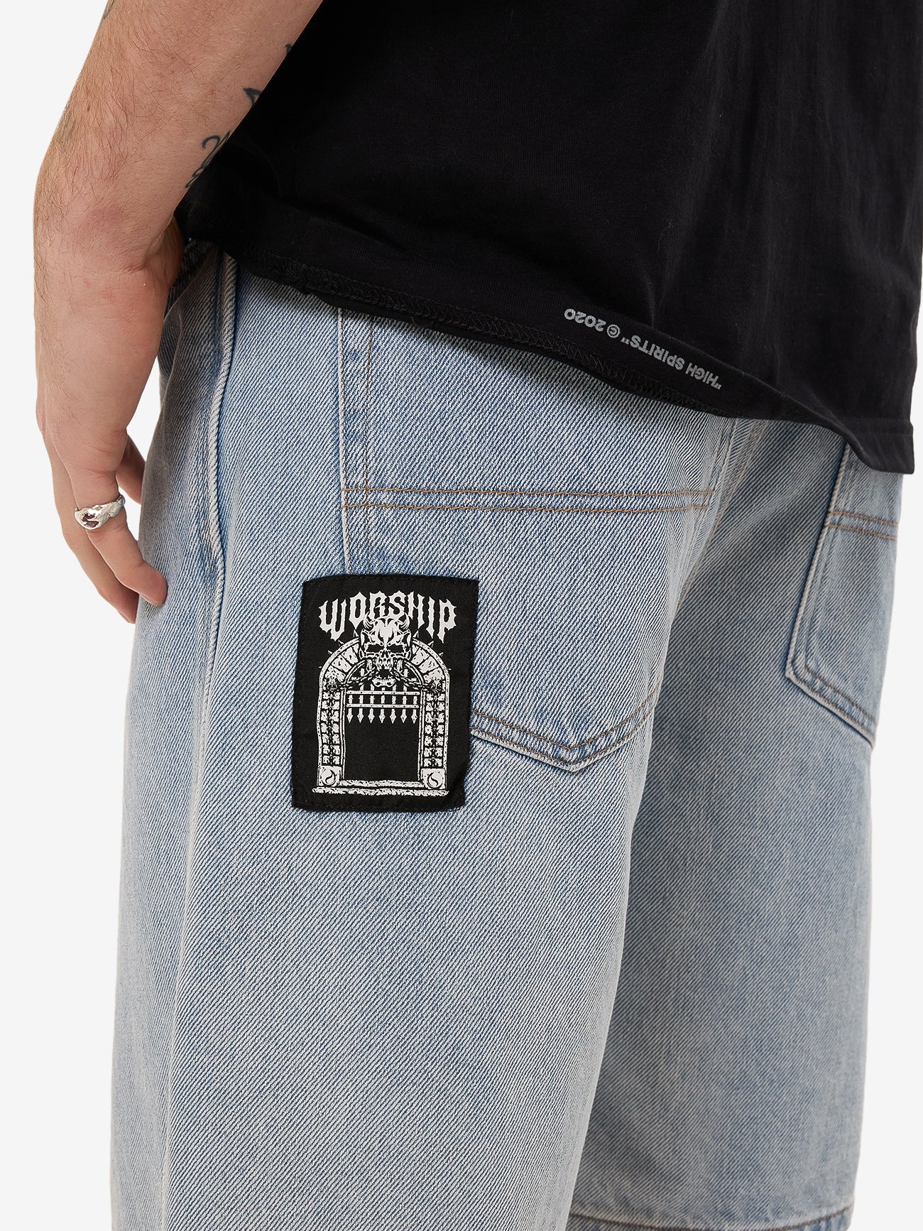 Doom Carpenter Short - Bull Denim Blew Dust 26