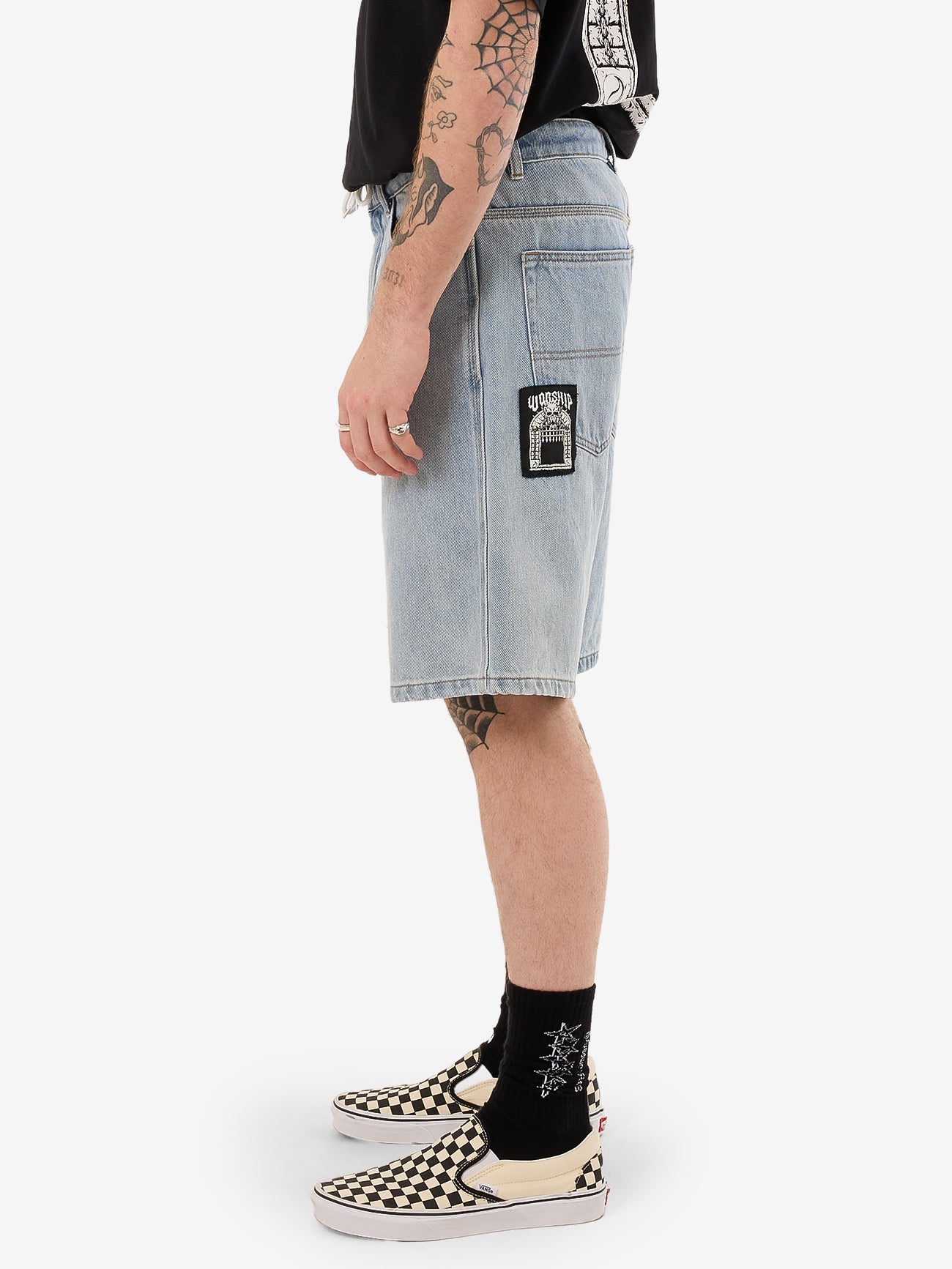 Doom Carpenter Short - Bull Denim Blew Dust 26