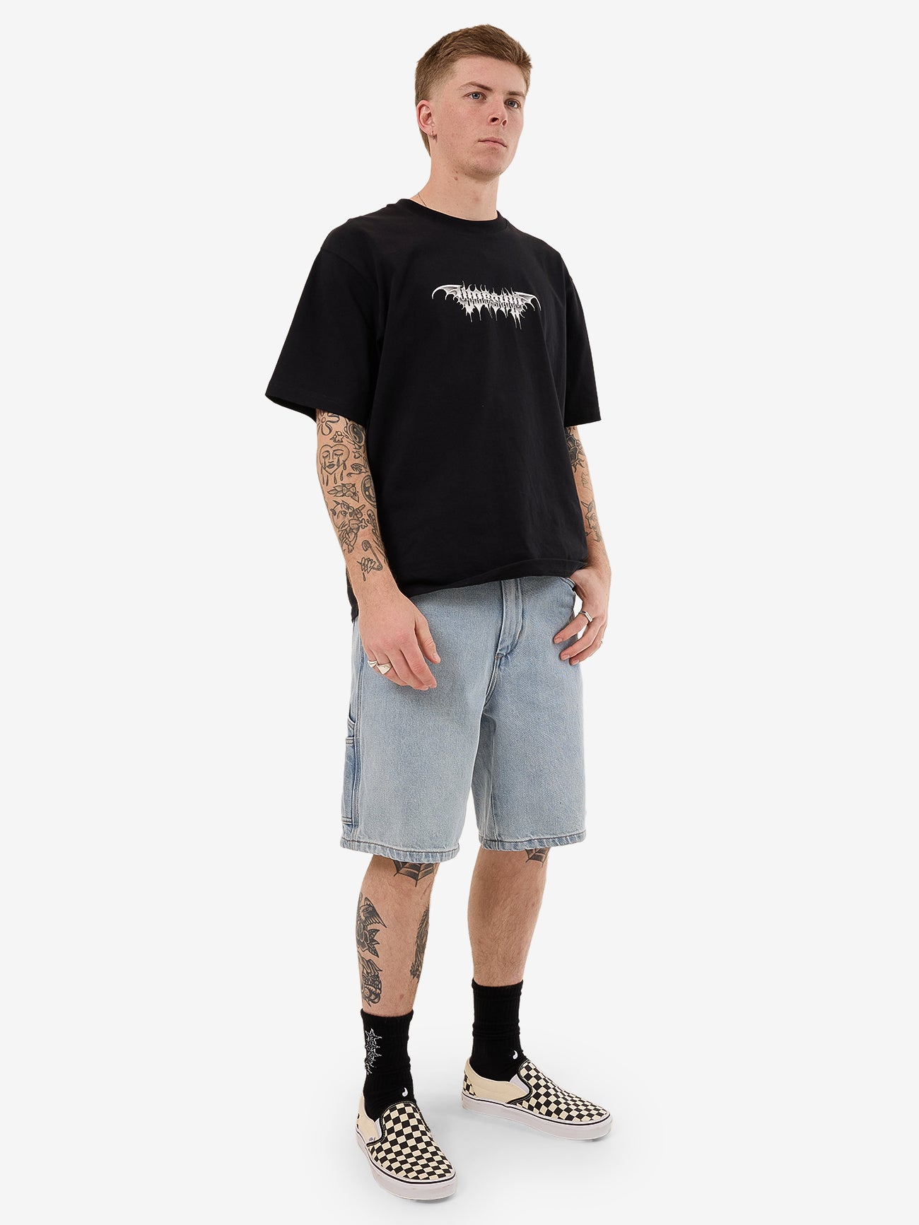 Doom Carpenter Short - Bull Denim Blew Dust 26