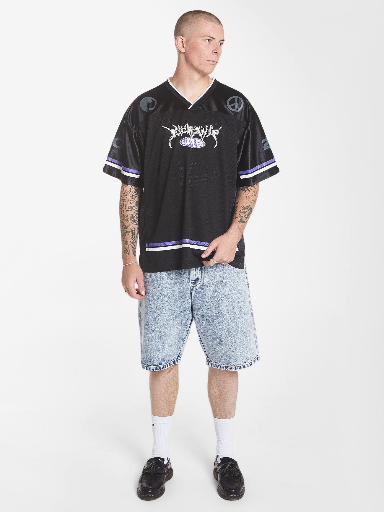 Deliverance Mesh Jersey - Black