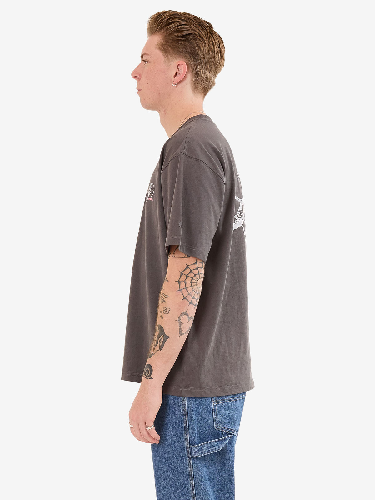 Cherub Tee - Worn Black