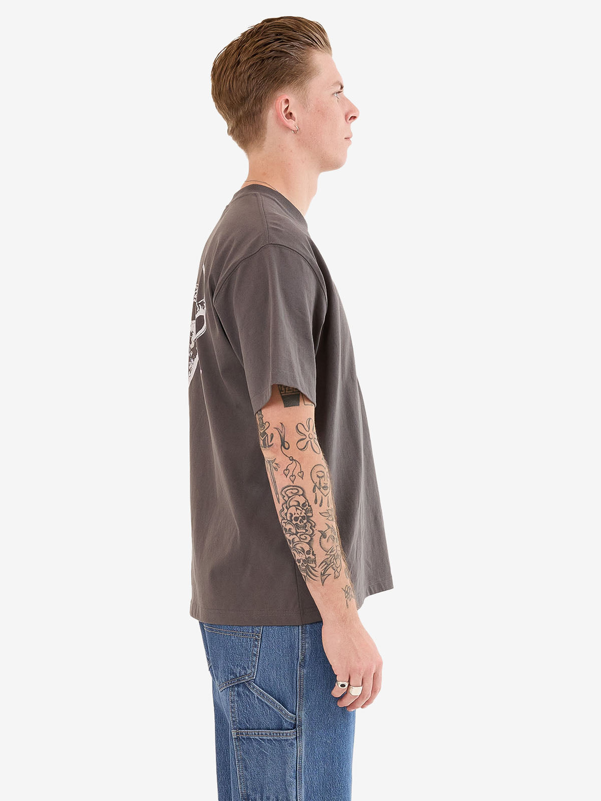 Cherub Tee - Worn Black