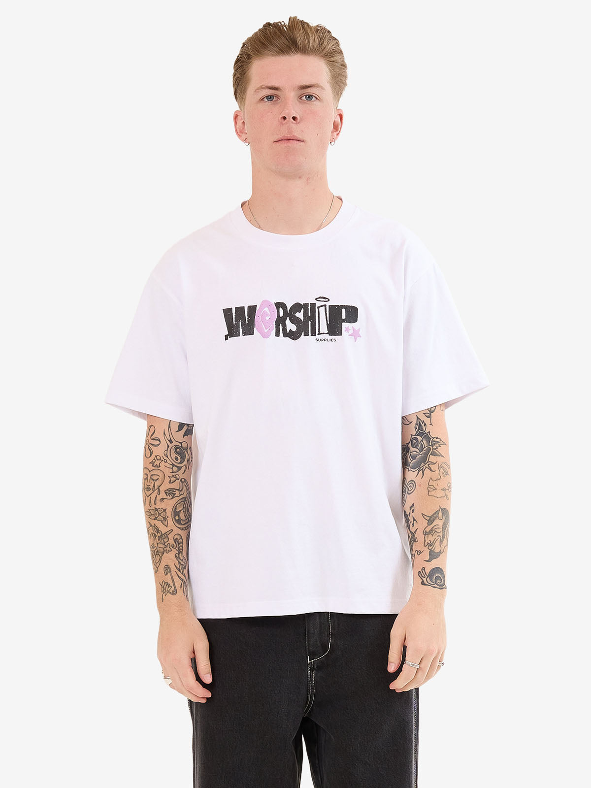 Chico Logo Tee - White