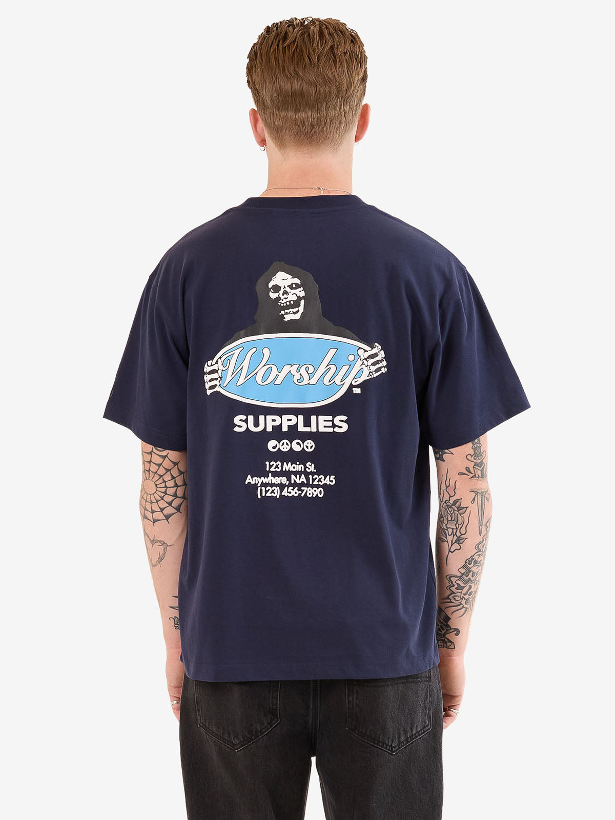 Observer Tee - Peacoat