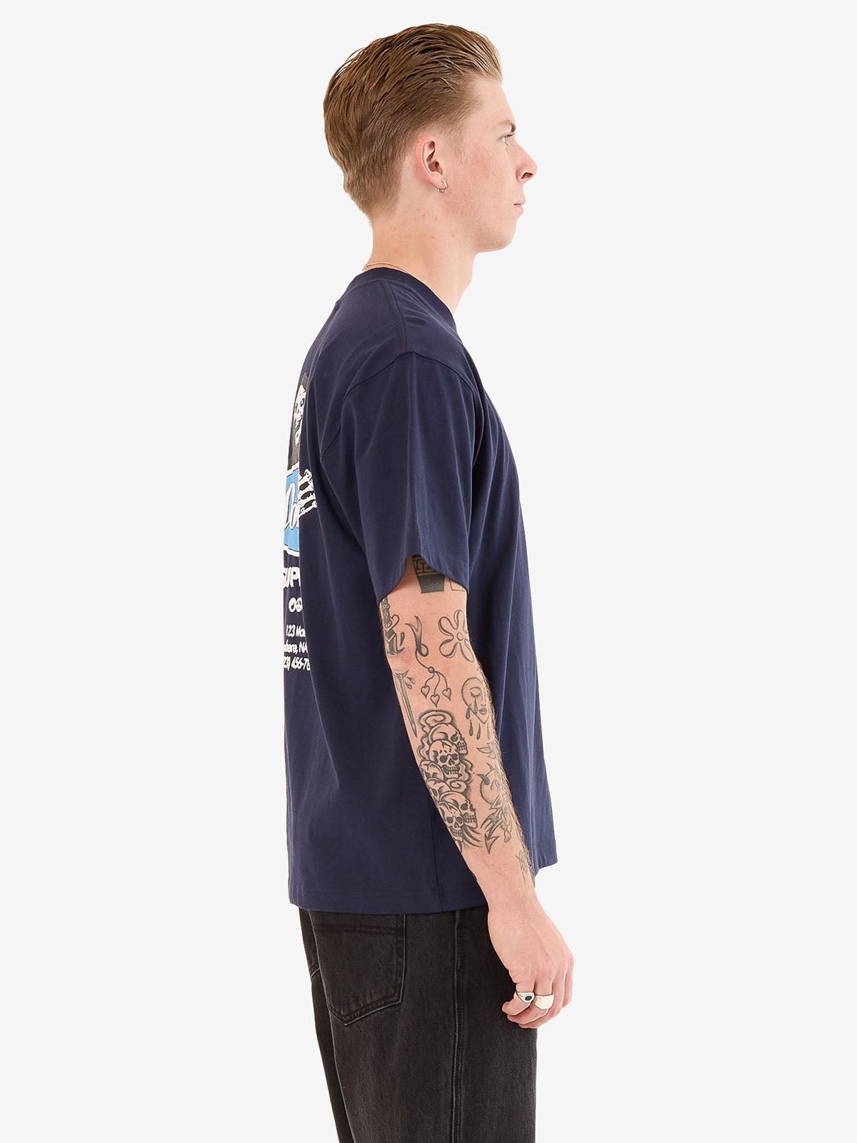 Observer Tee - Peacoat
