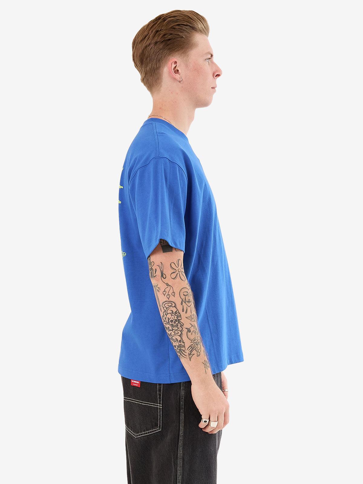 Entity Oversize Tee - Dark Choc Brown