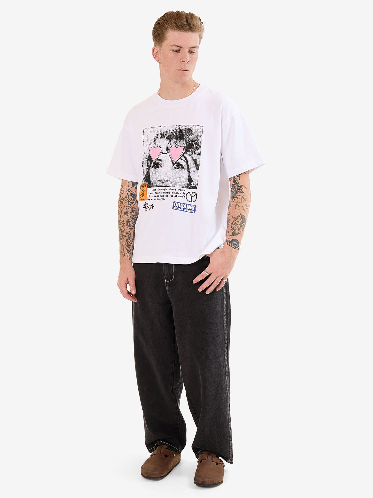 Total Confusion Tee - White