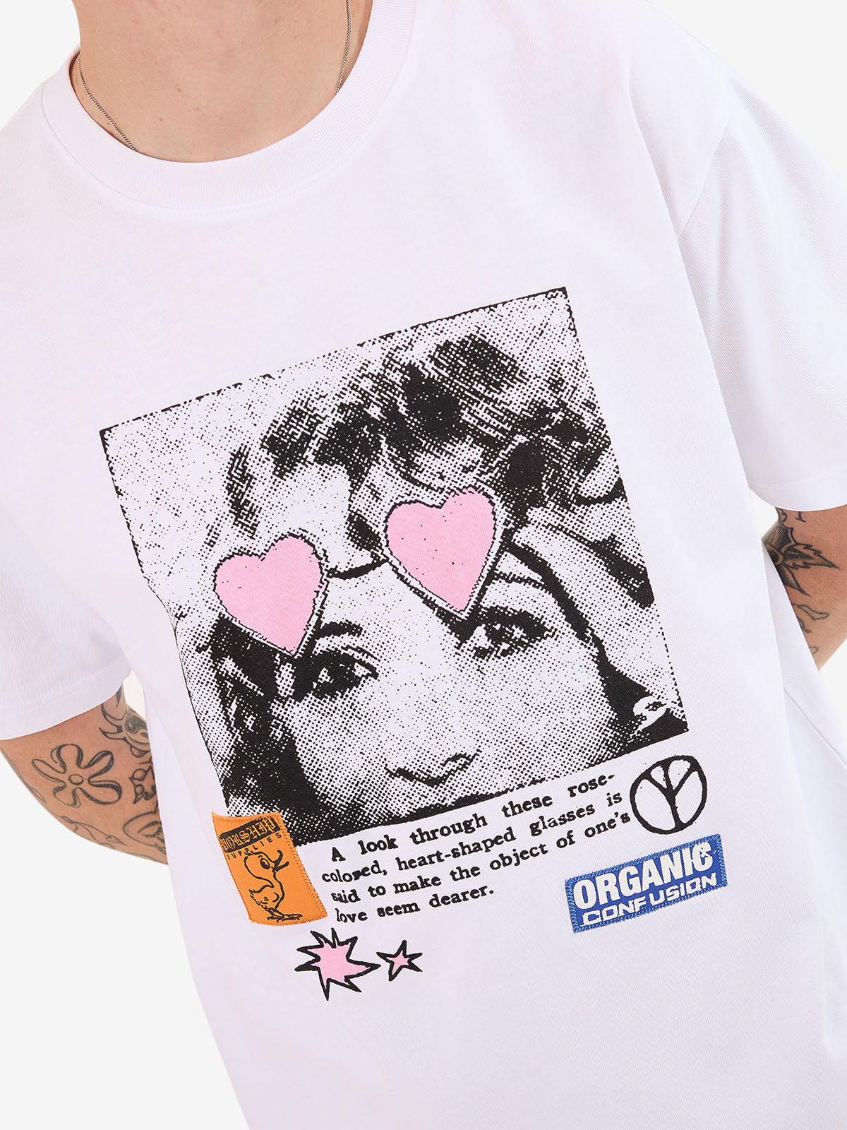 Total Confusion Tee - White