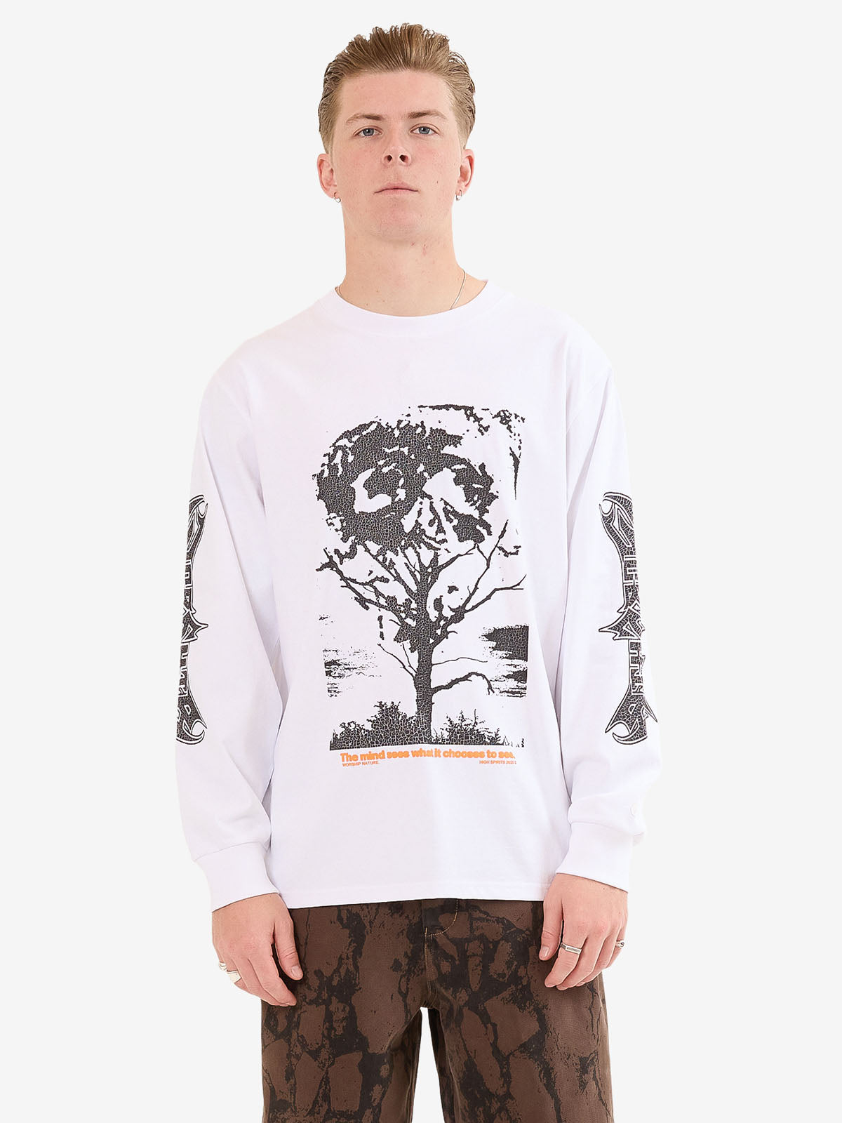 Blackwood Long Sleeve Tee - White