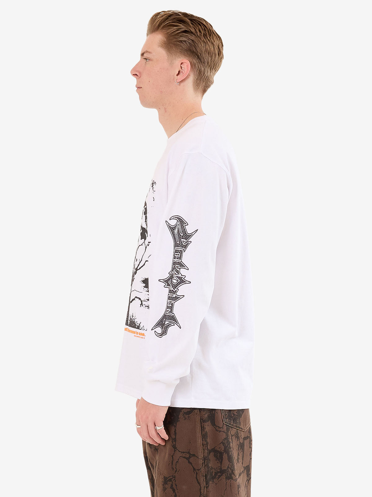 Blackwood Long Sleeve Tee - White