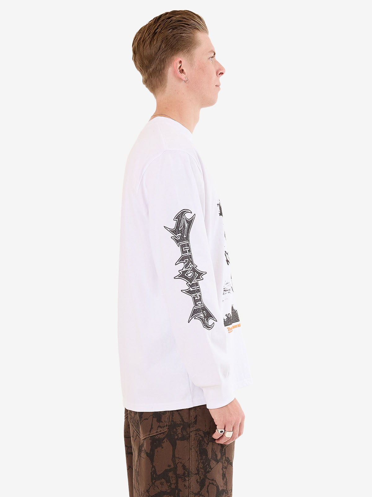 Blackwood Long Sleeve Tee - White