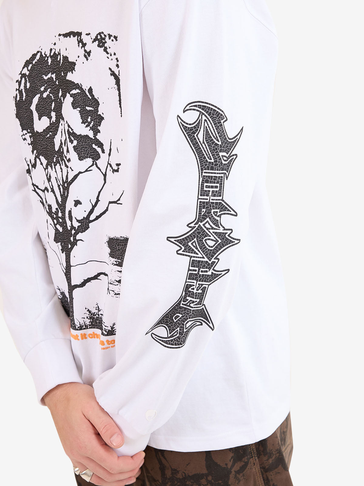 Blackwood Long Sleeve Tee - White