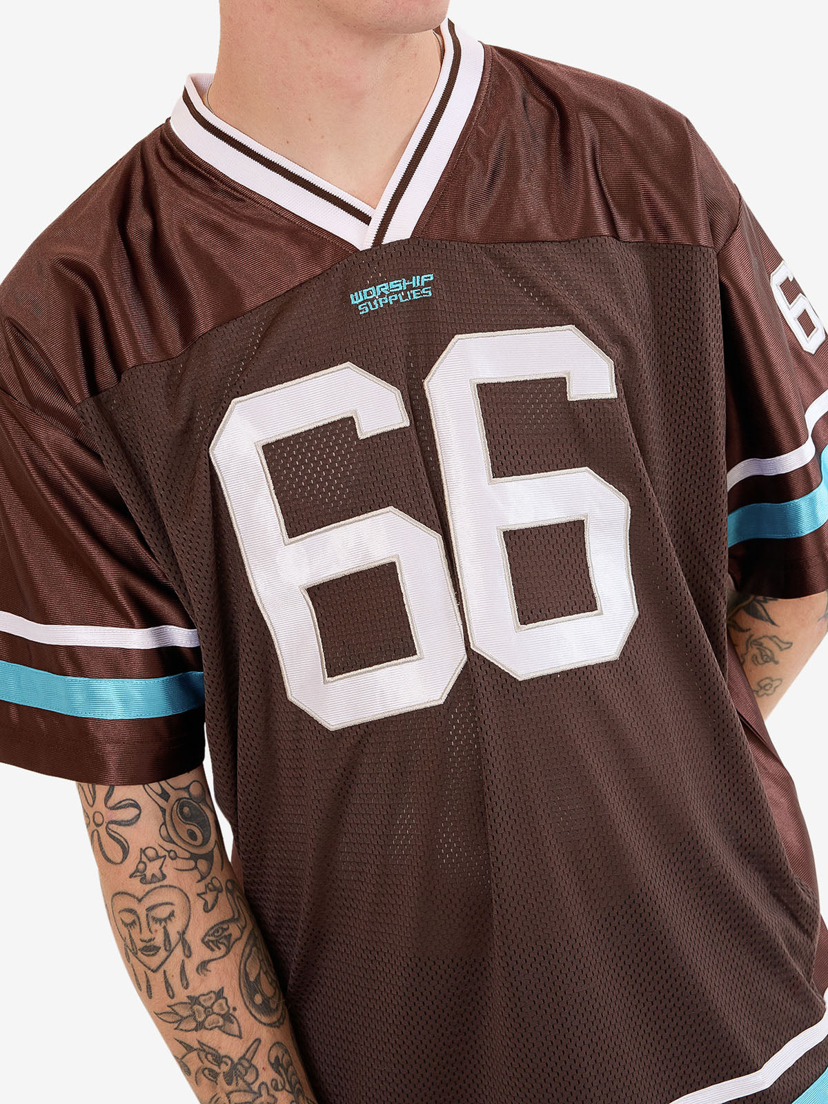 Punter Mesh Jersey - Chocolate