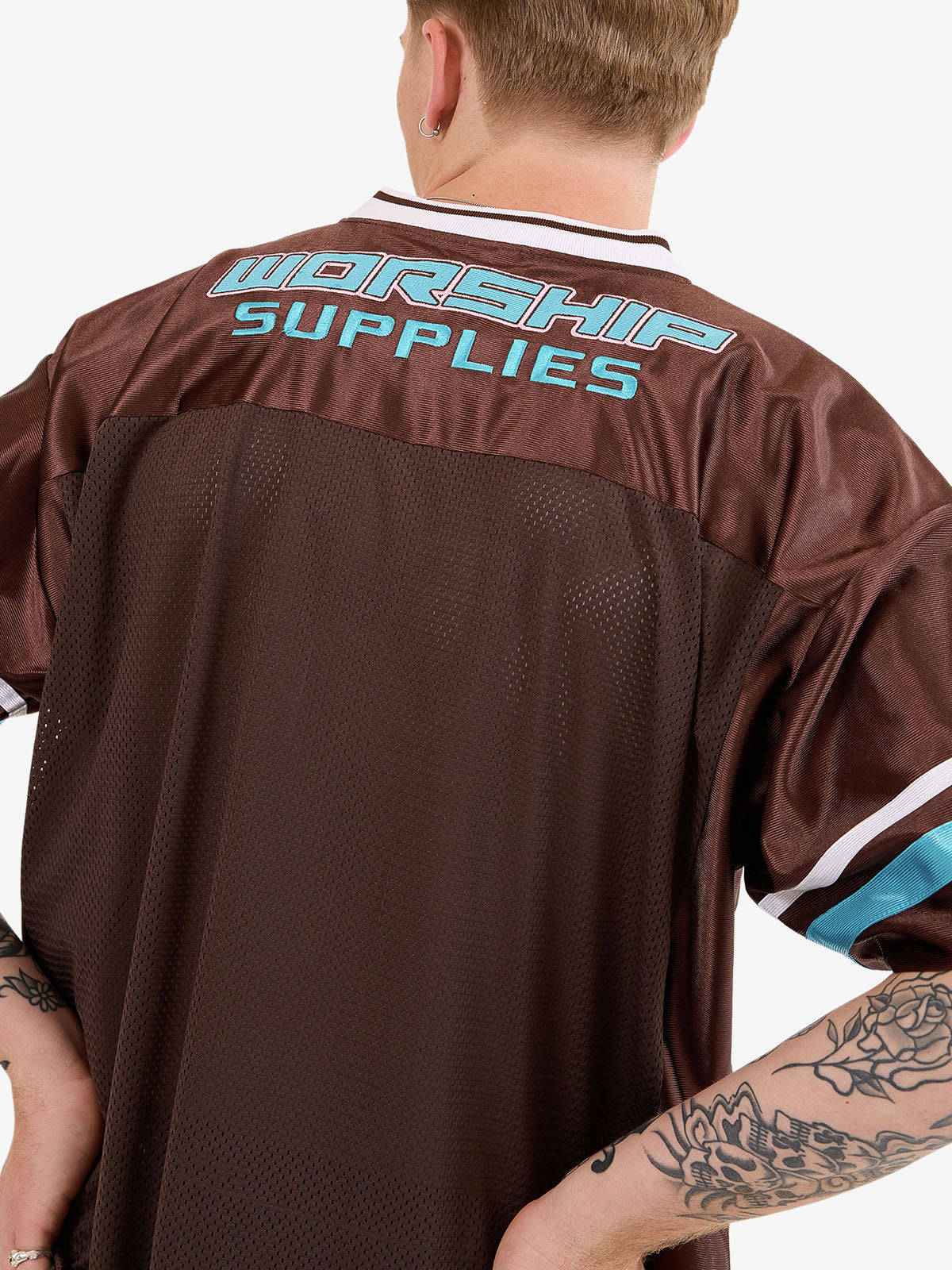 Punter Mesh Jersey - Chocolate