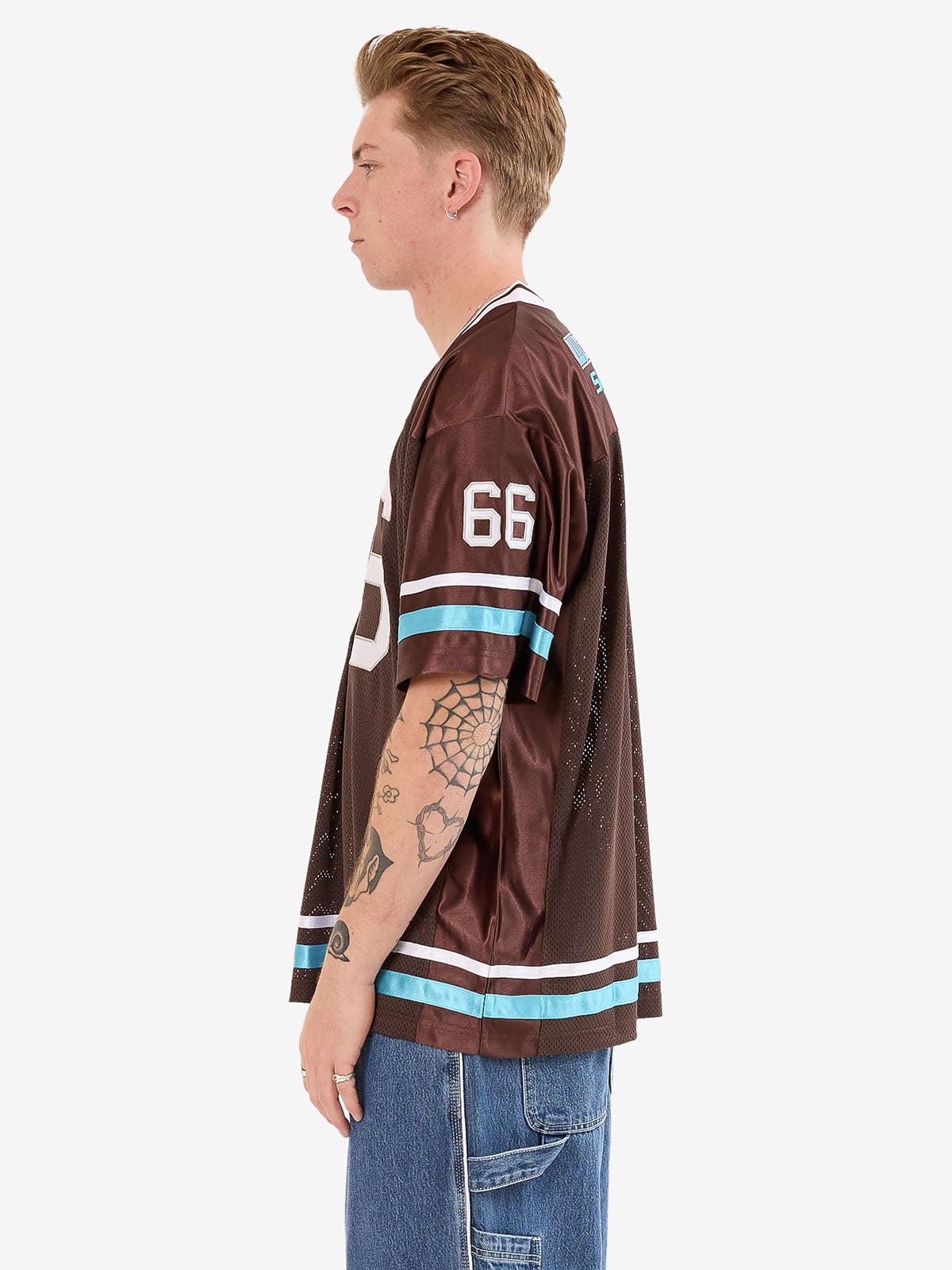 Punter Mesh Jersey - Chocolate