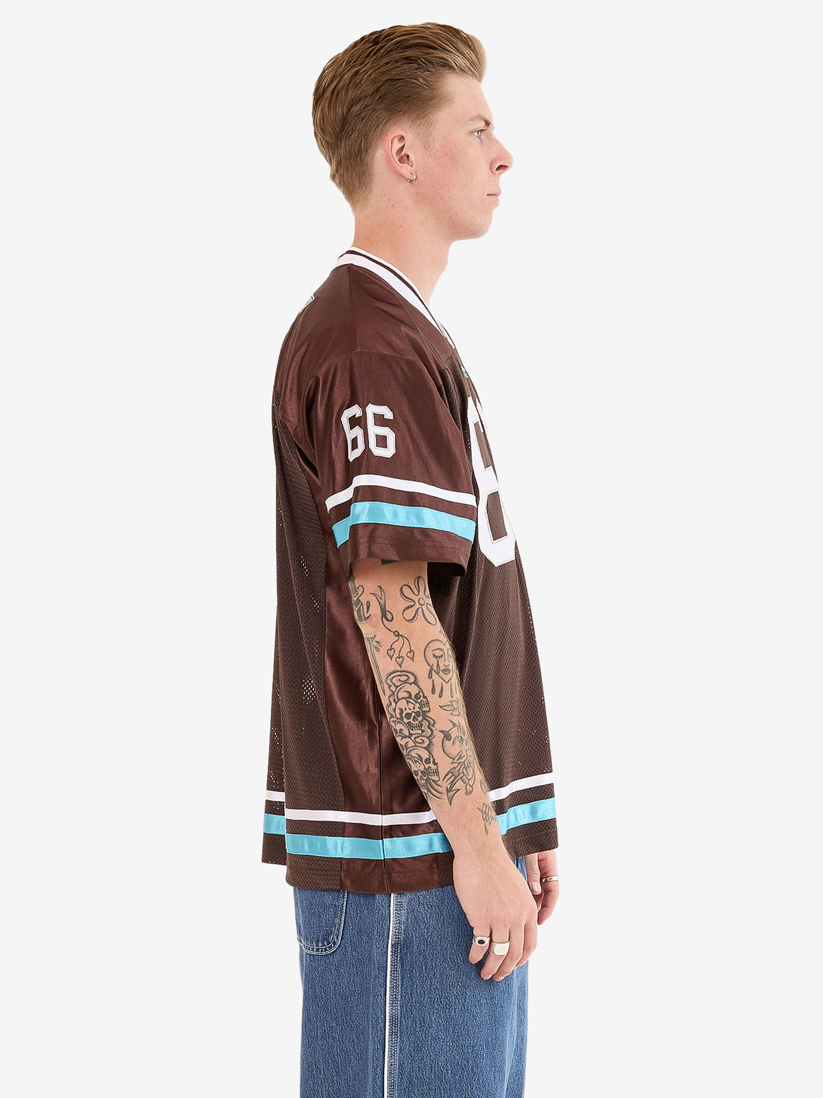 Punter Mesh Jersey - Chocolate