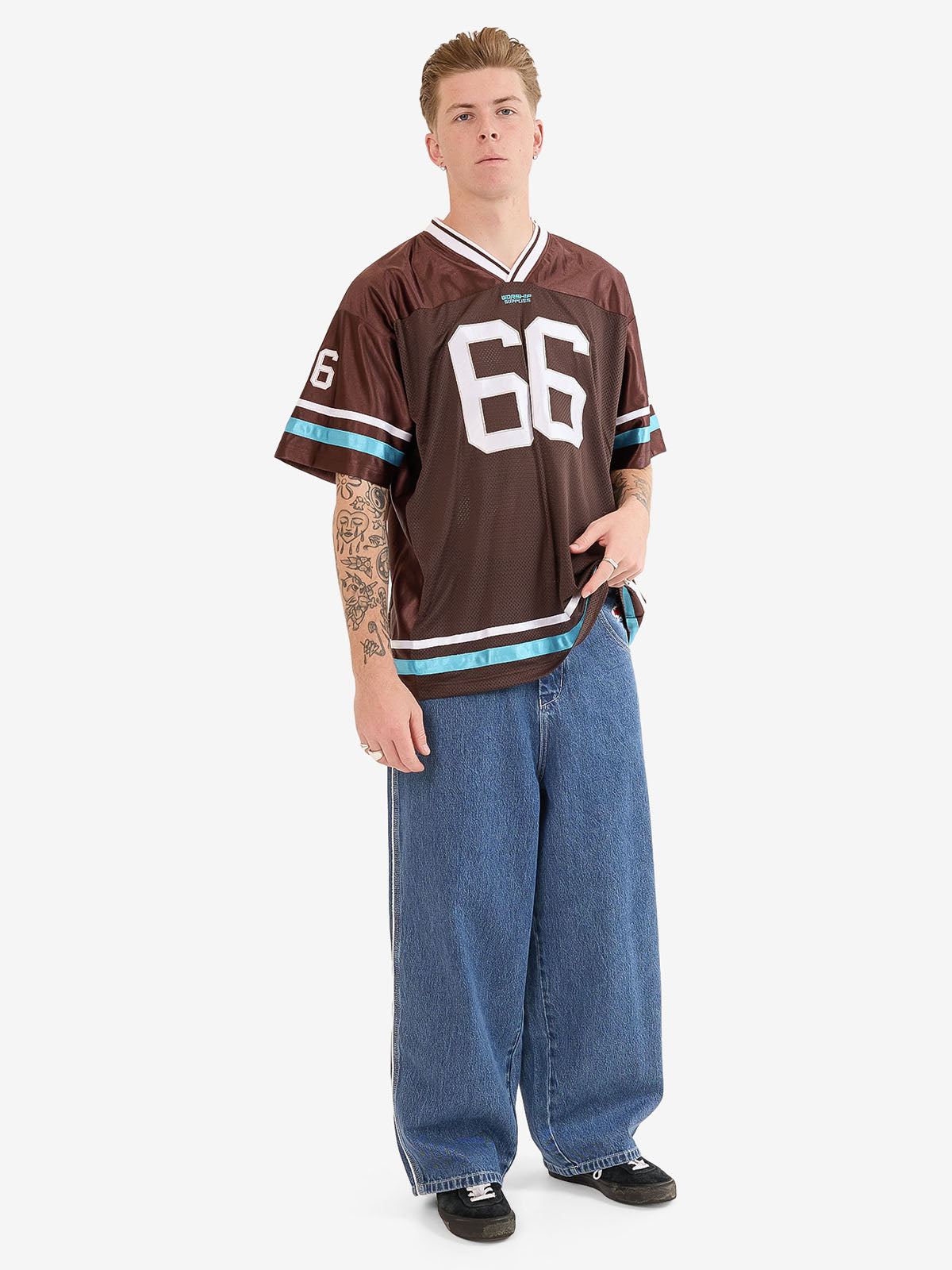 Punter Mesh Jersey - Chocolate