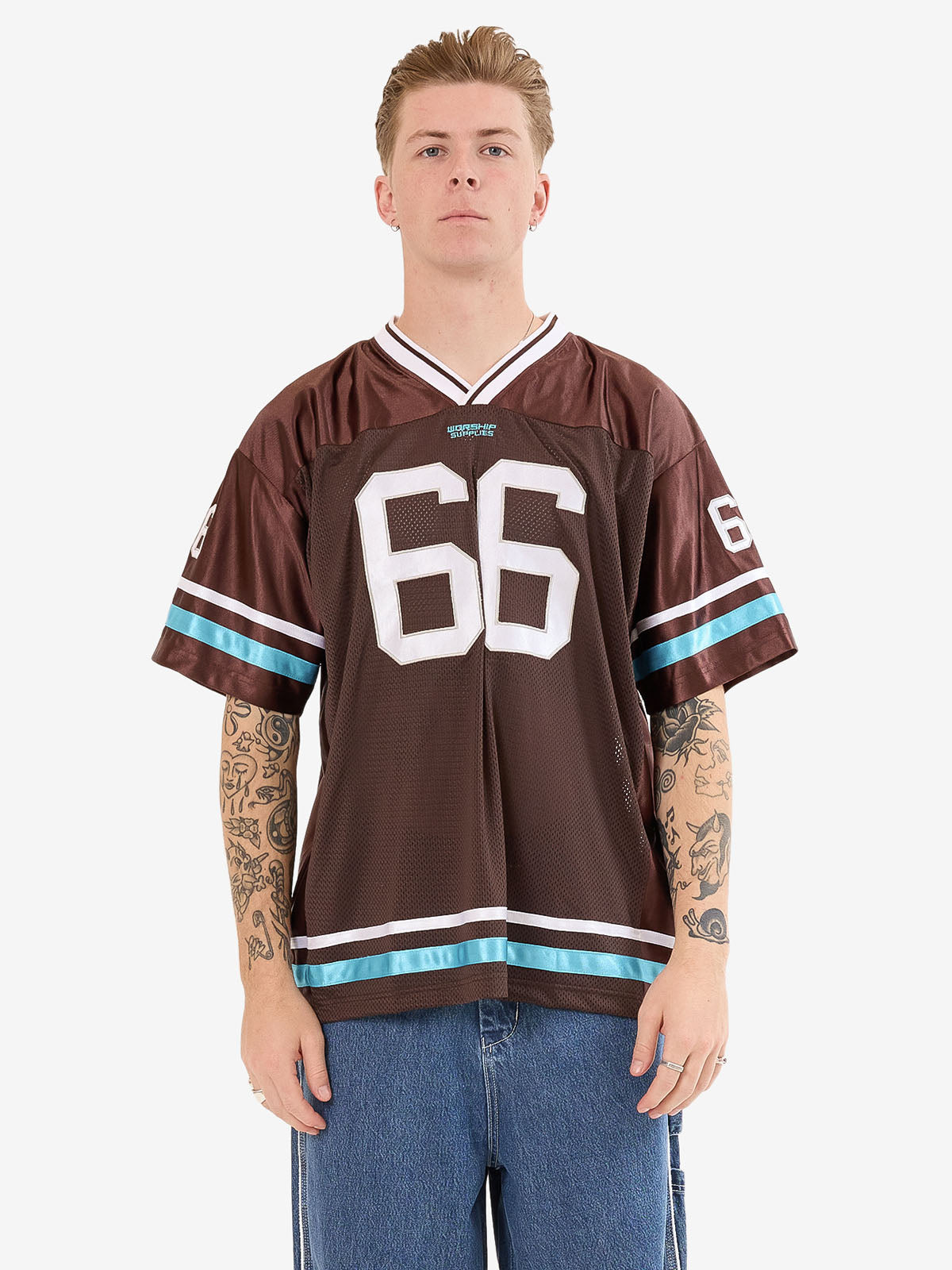 Punter Mesh Jersey - Chocolate