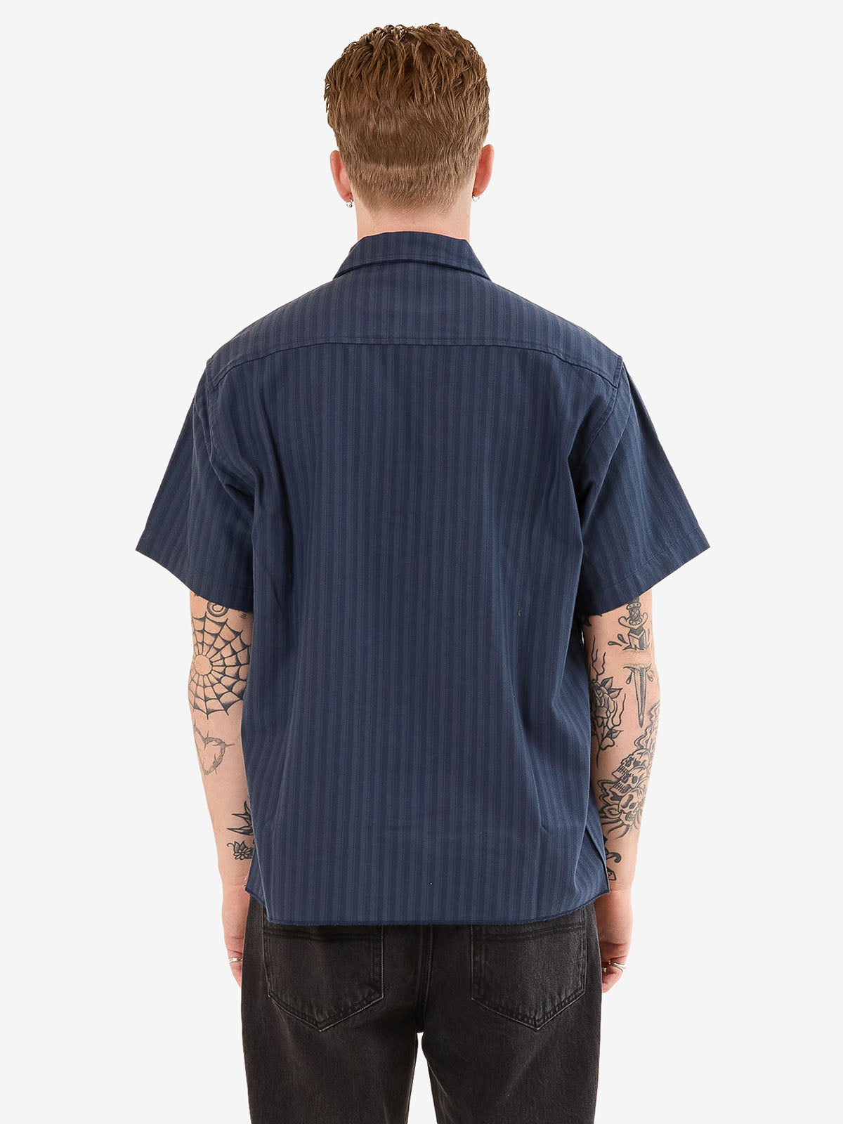 Observer Short Sleeve Shirt - Peacoat