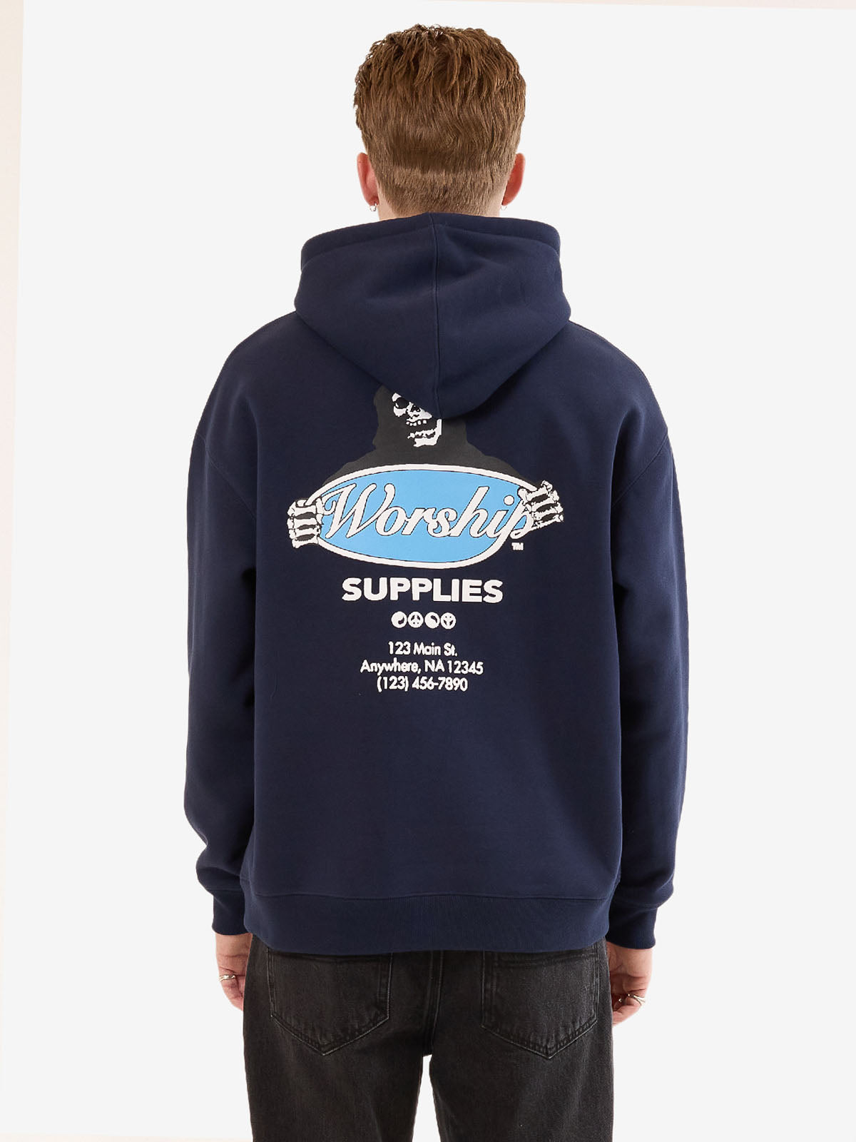 Observer Hood - Peacoat