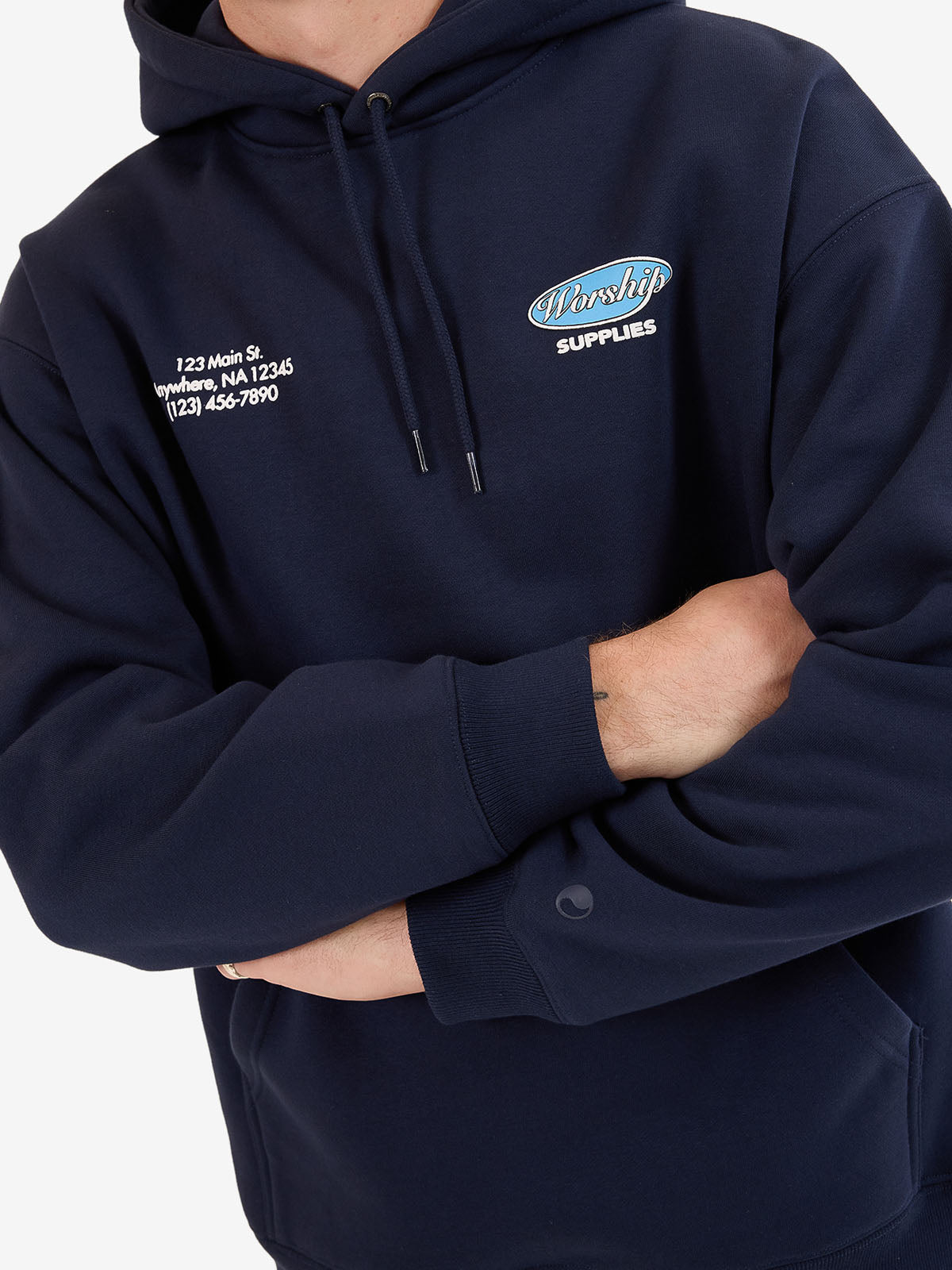Observer Hood - Peacoat