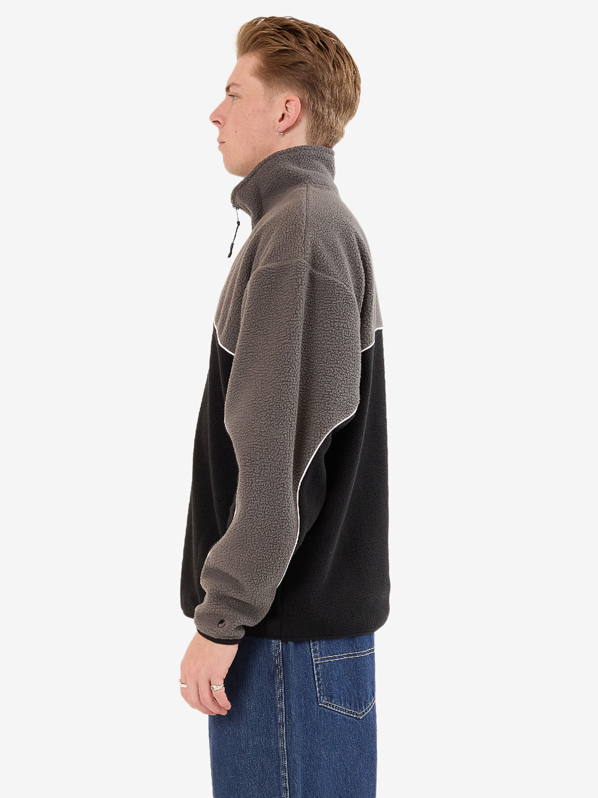 Striker Quarter Zip Polar Fleece - Black