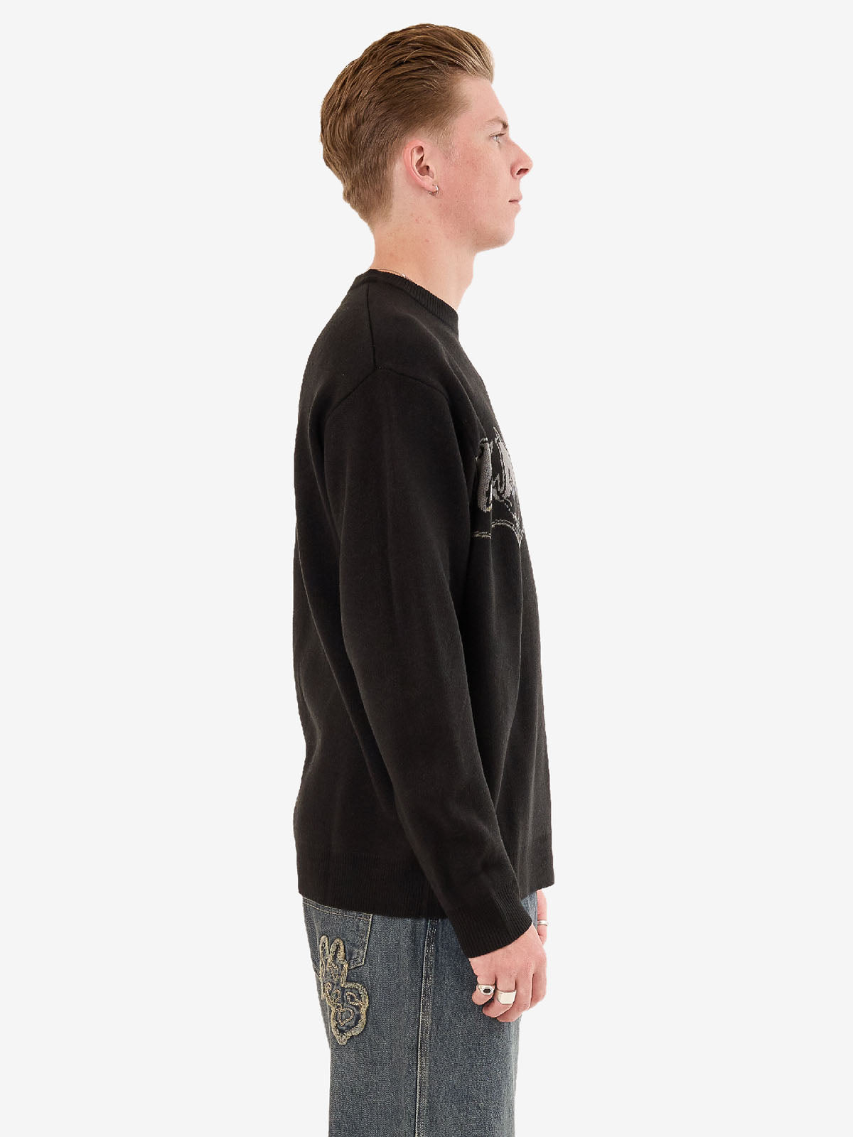 Gnasher Knit - Black