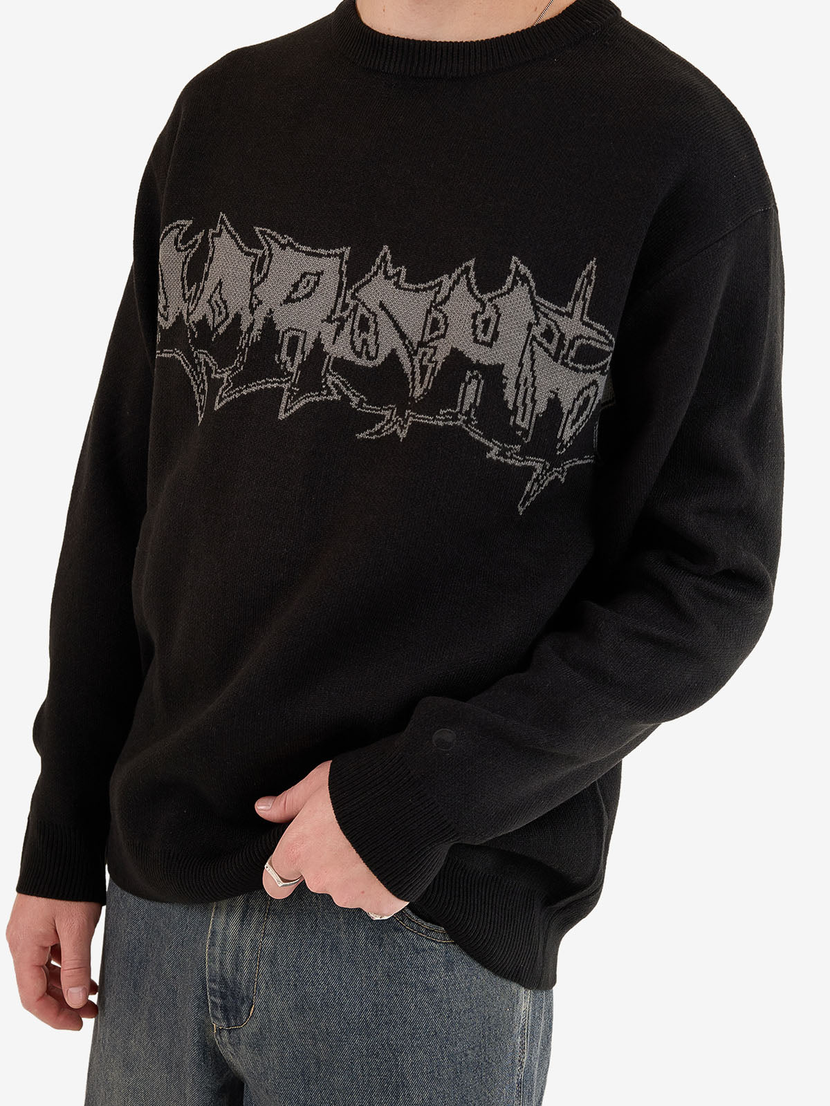 Gnasher Knit - Black